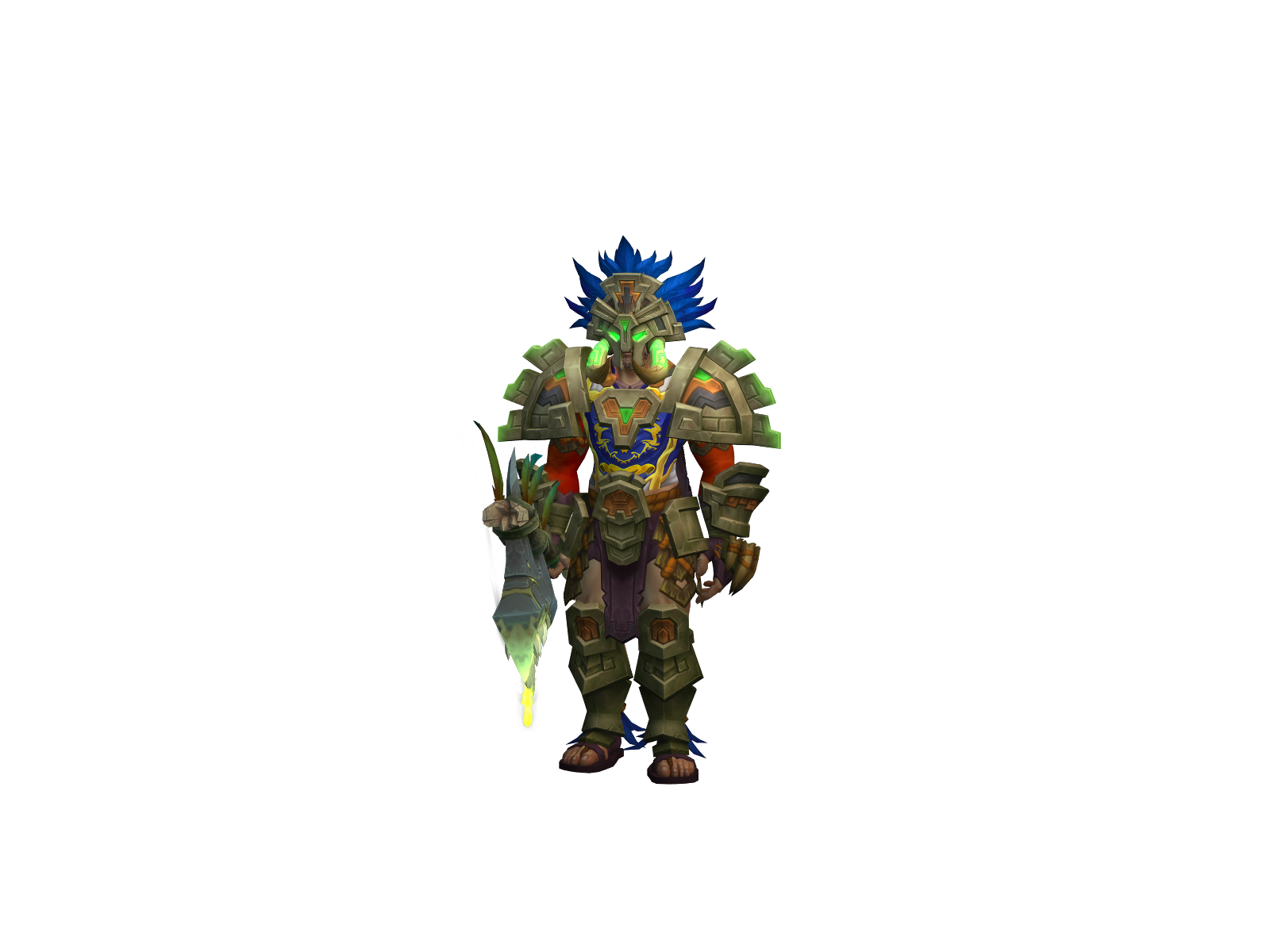 Ronikus 3D character render