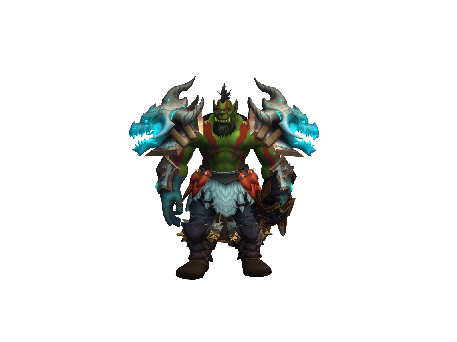 Grulltalk 3D character render