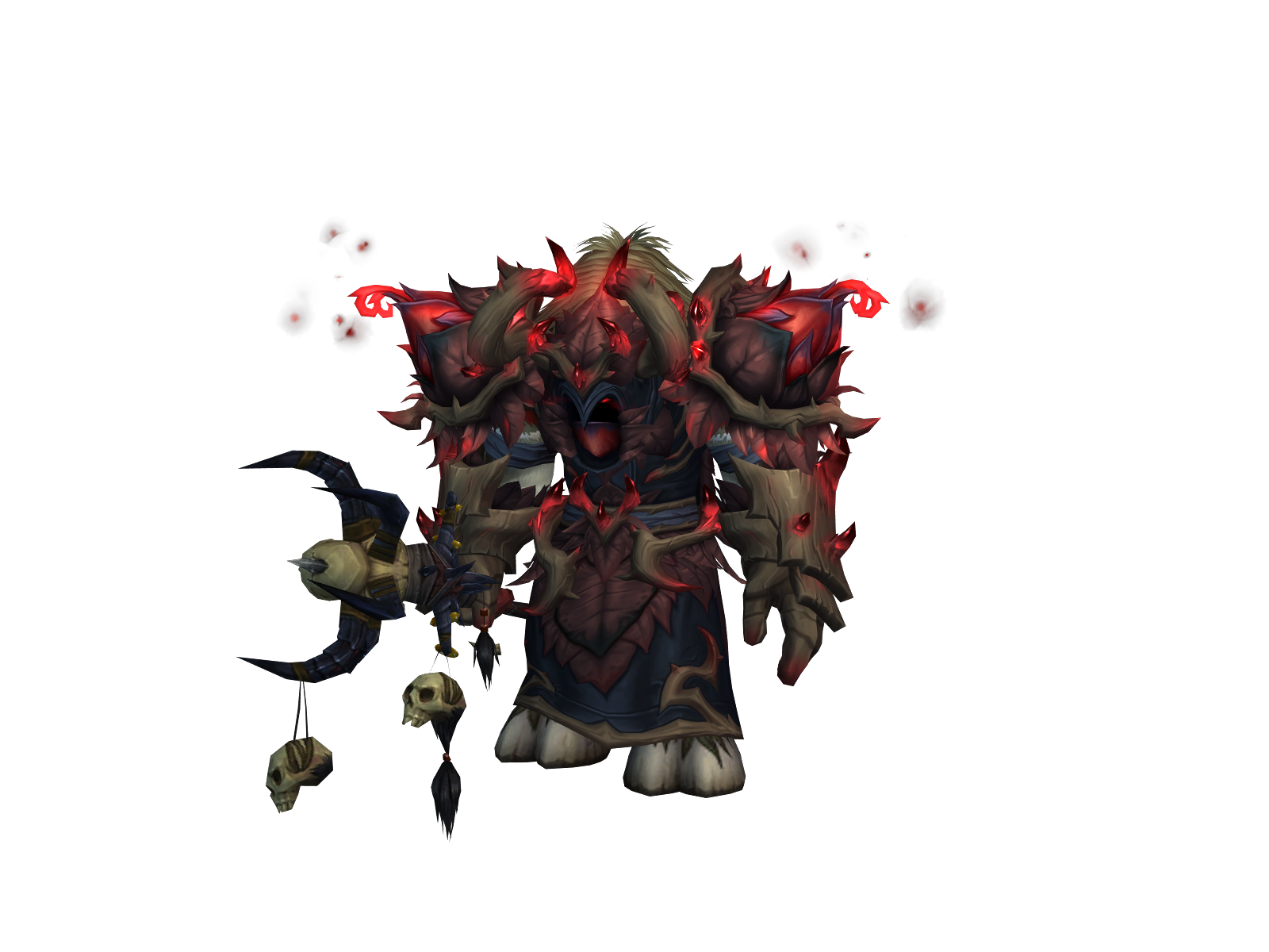 Krawam 3D character render