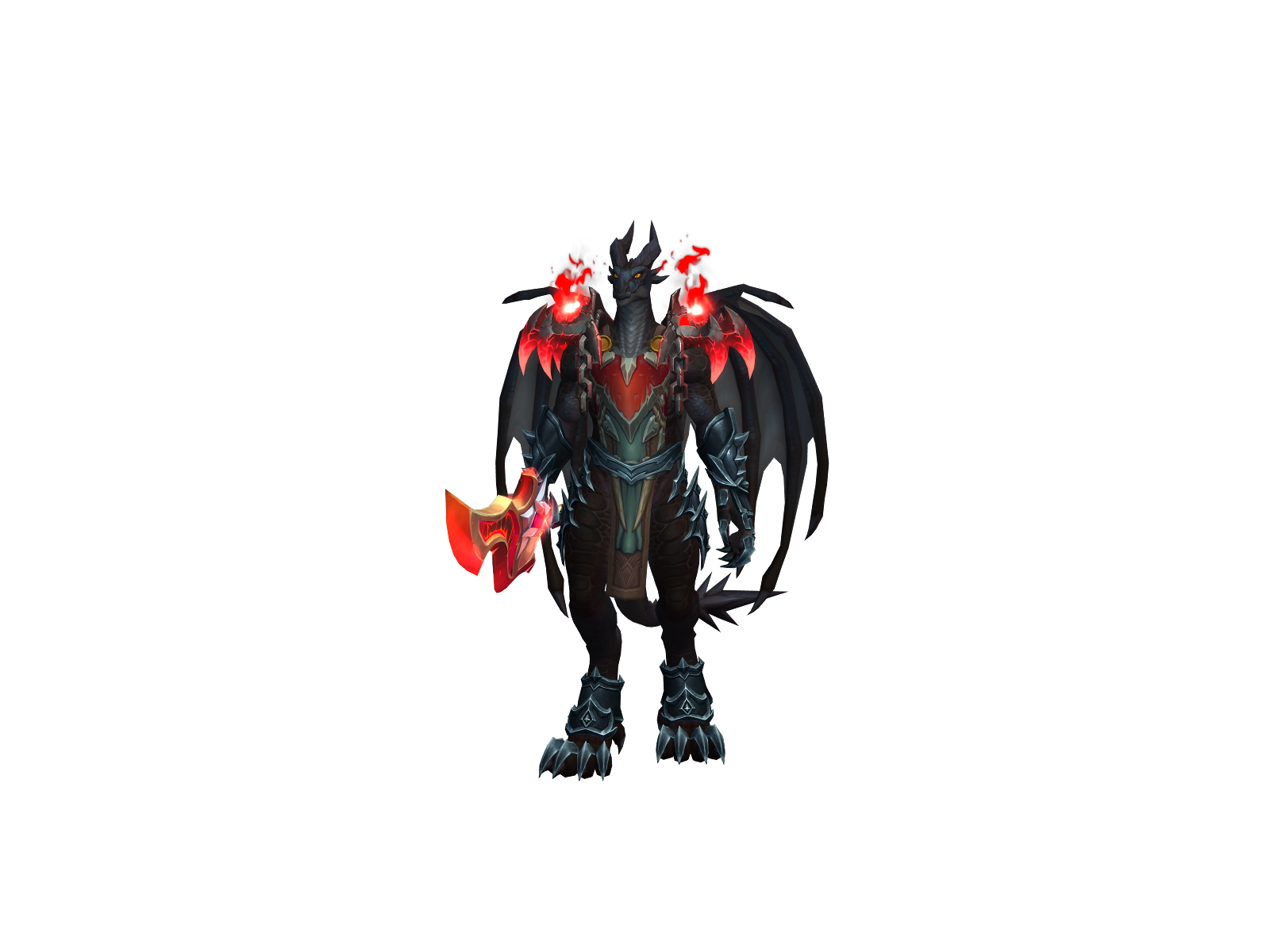 Iphodrake 3D character render
