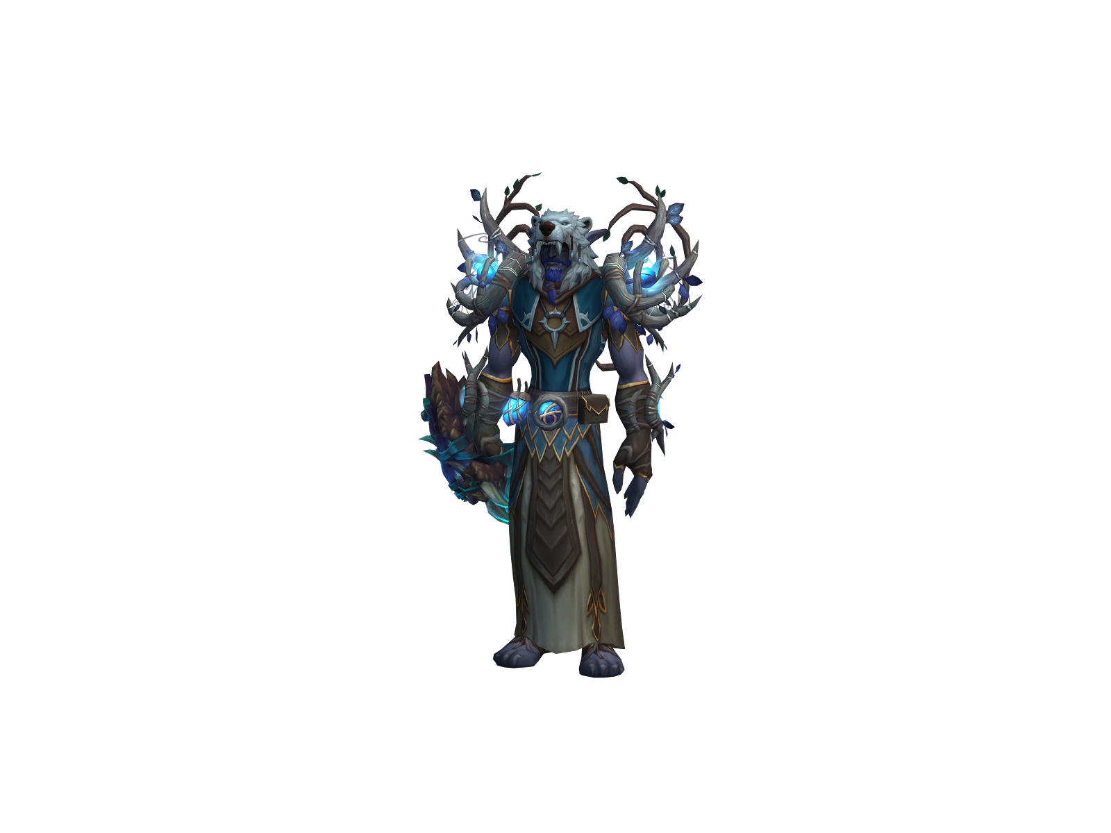 Lorenor 3D character render