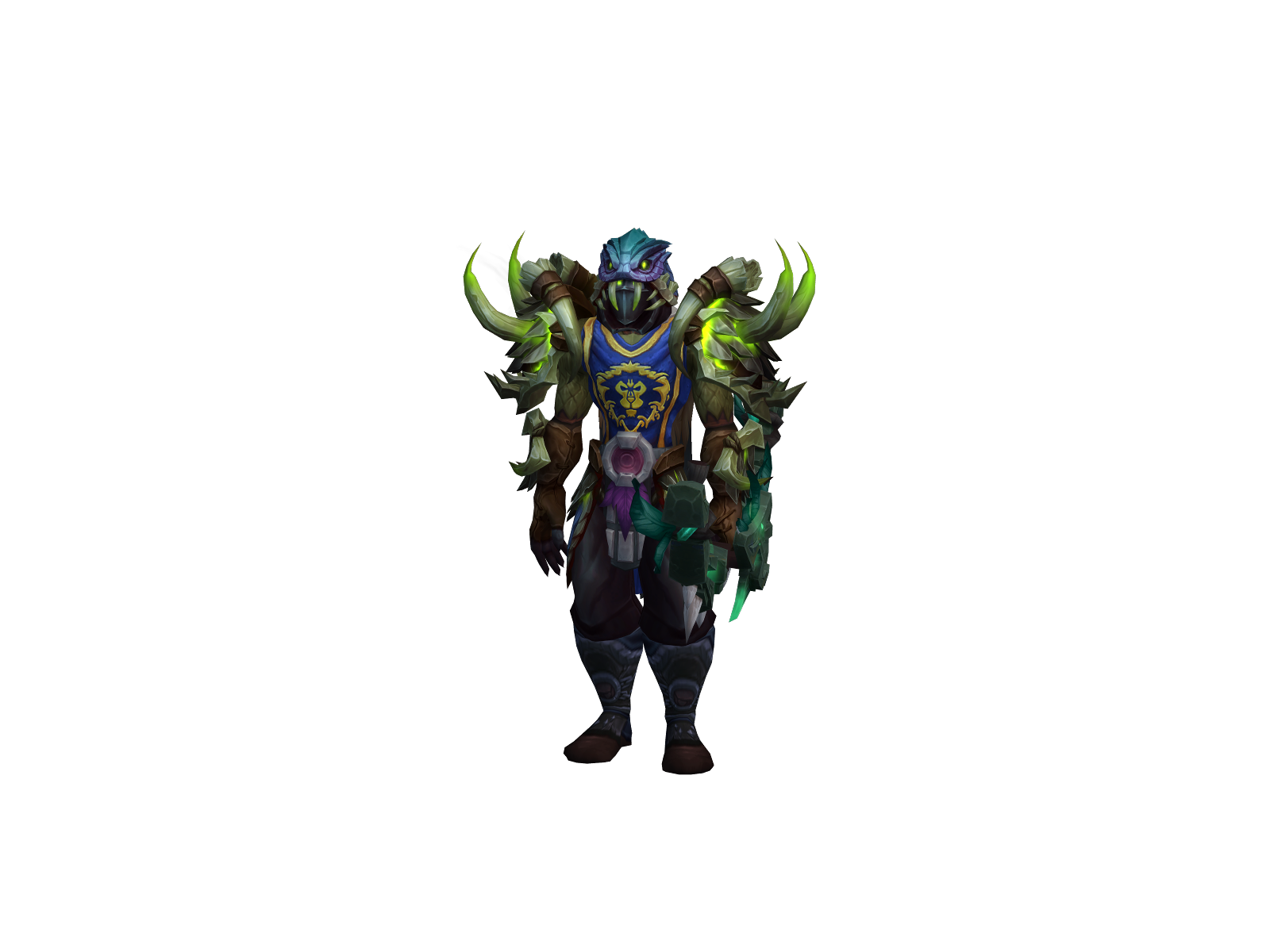 Xaroas 3D character render