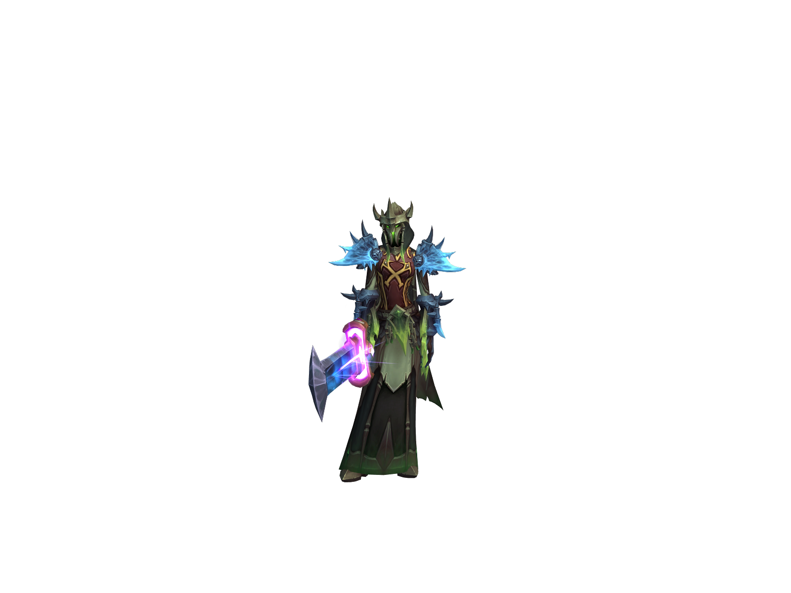 Lanathell 3D character render