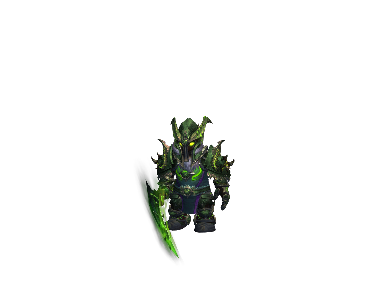 Langor 3D character render