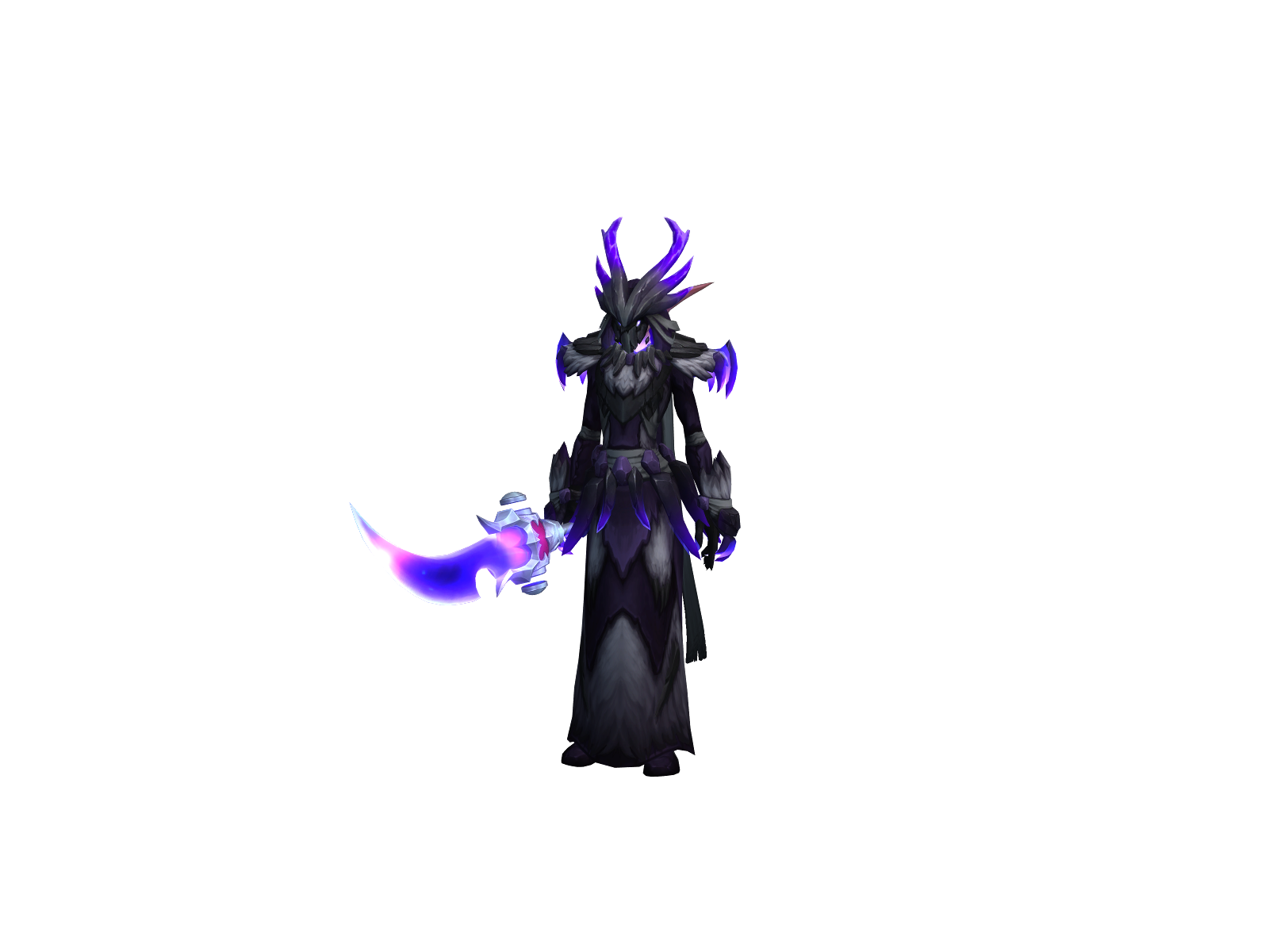 Elúné 3D character render