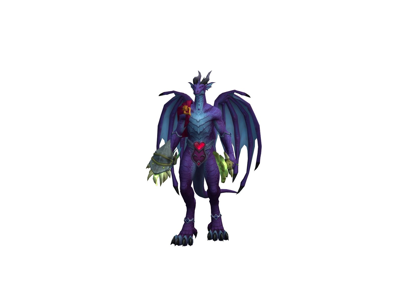 Тиригоса 3D character render