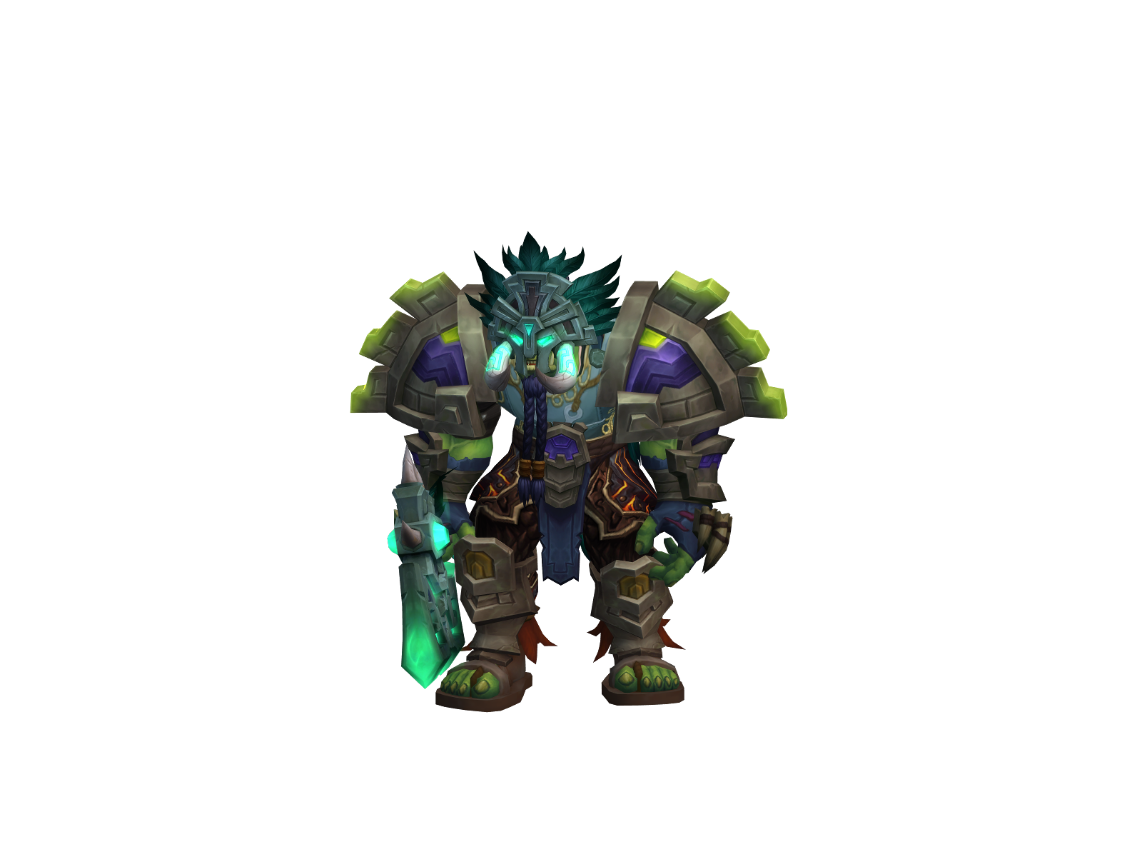 Тохас 3D character render