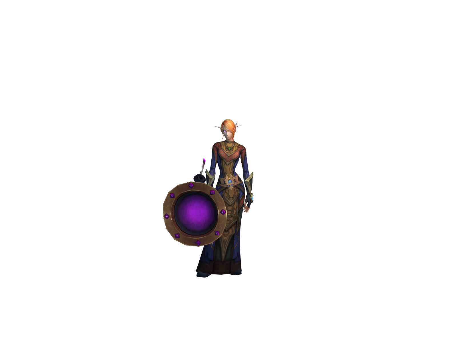 Онь 3D character render