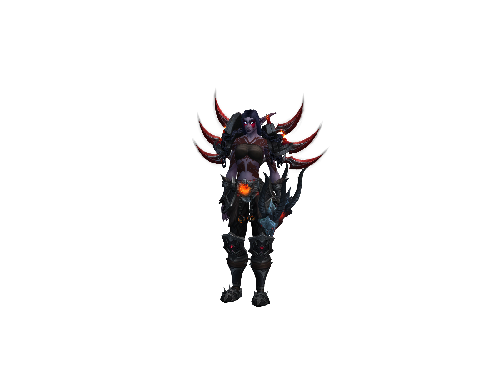 Мманста 3D character render