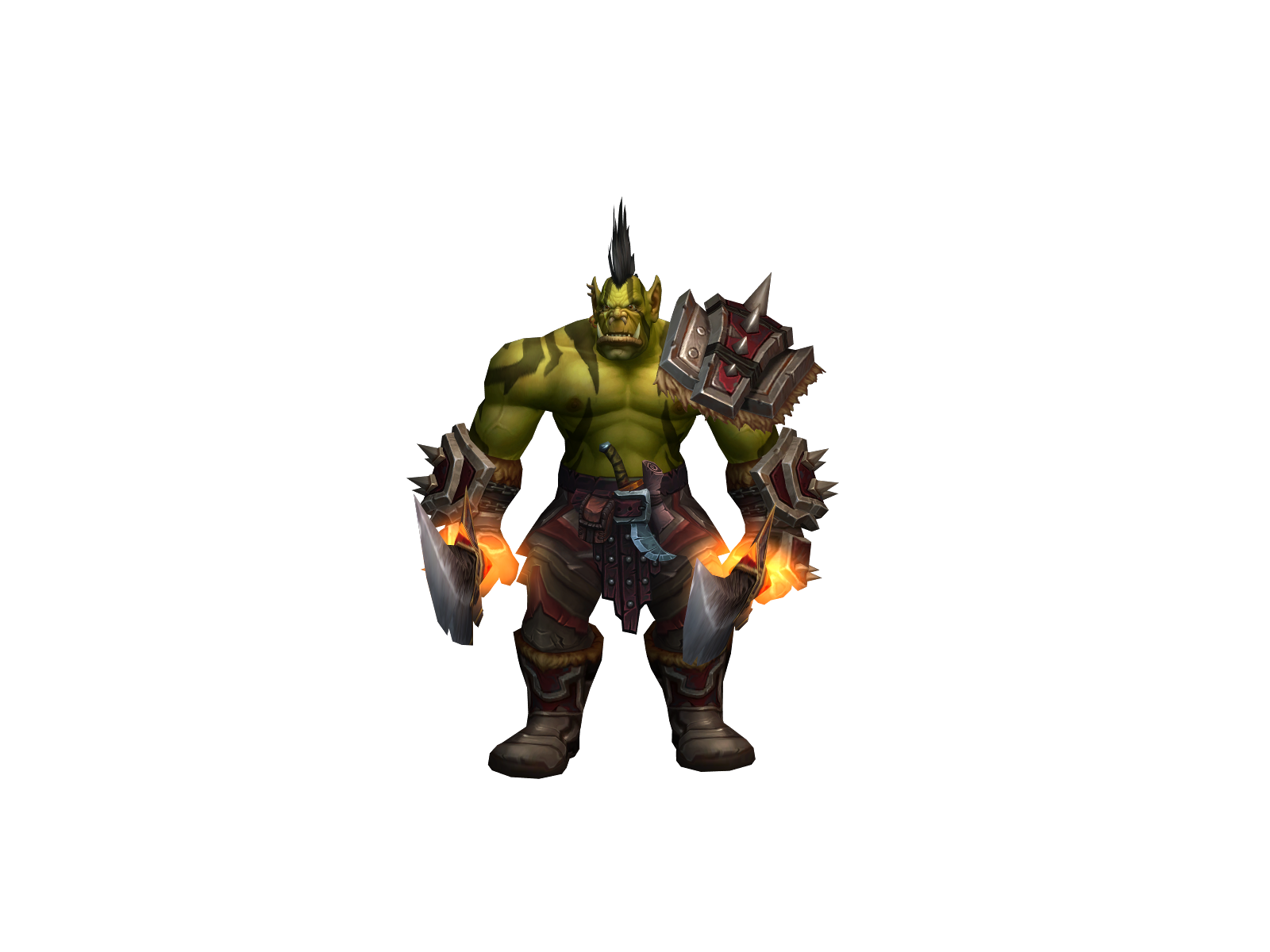 Хардскар 3D character render
