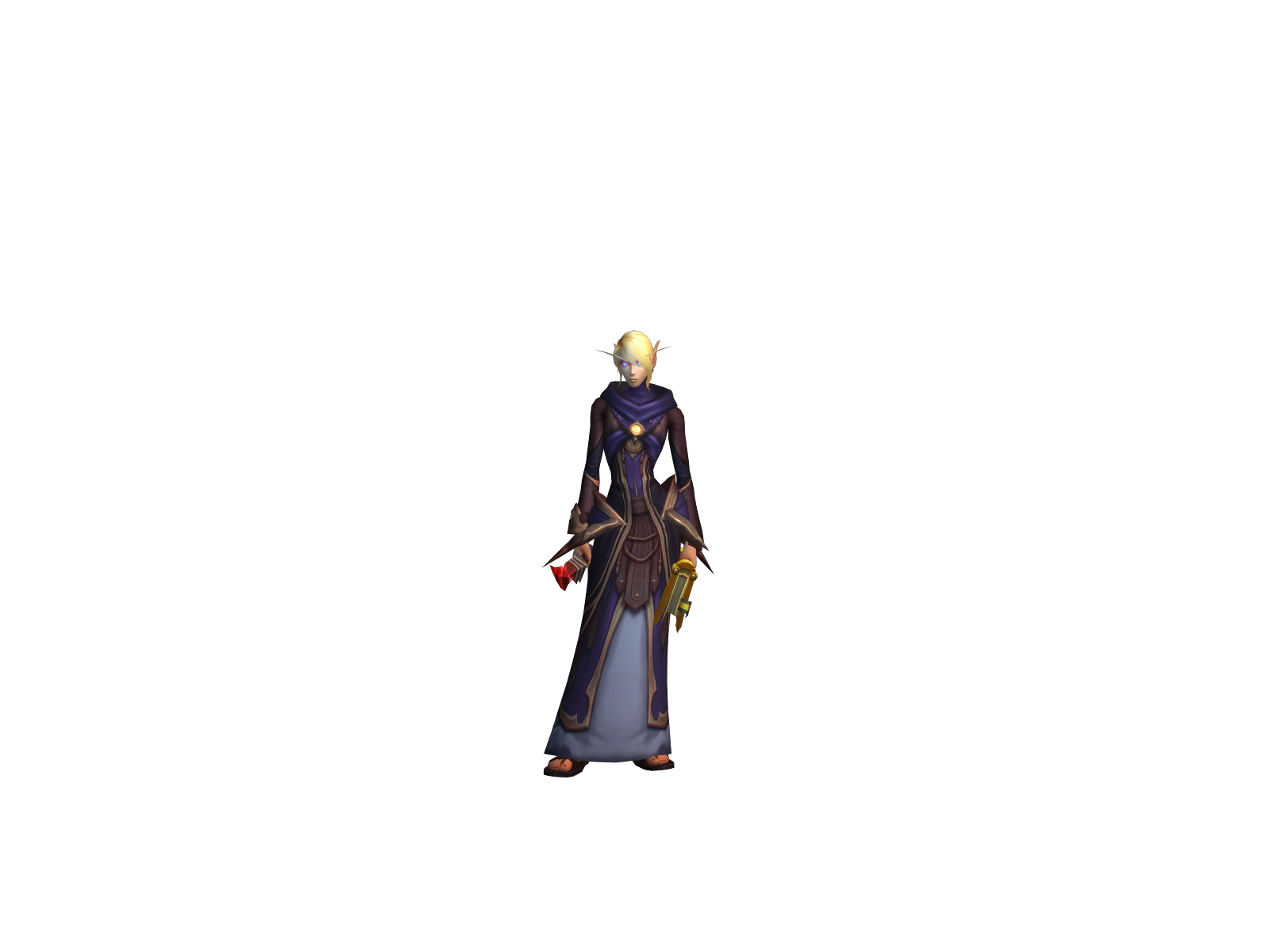 Оня 3D character render