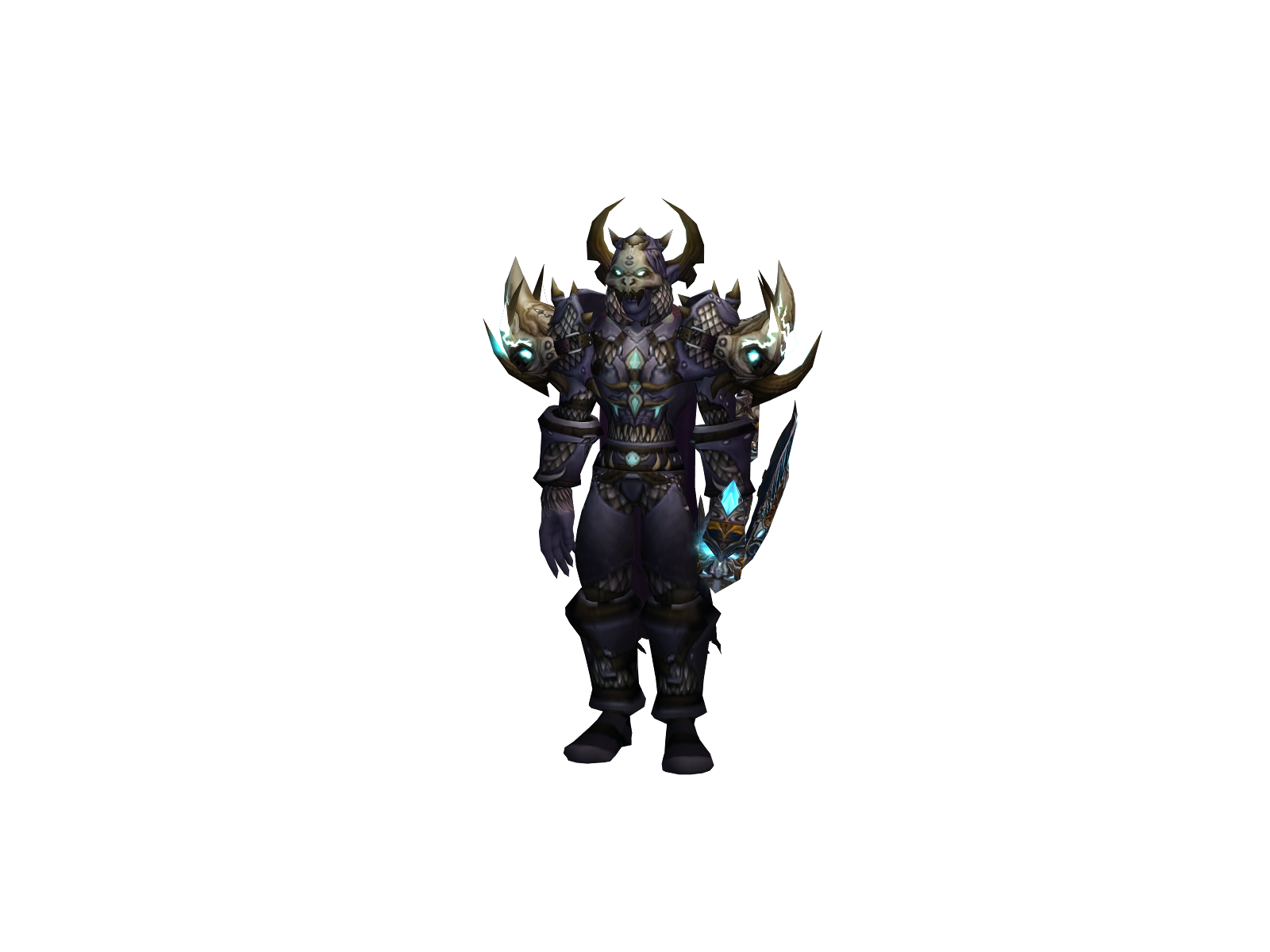 Сапфирон 3D character render