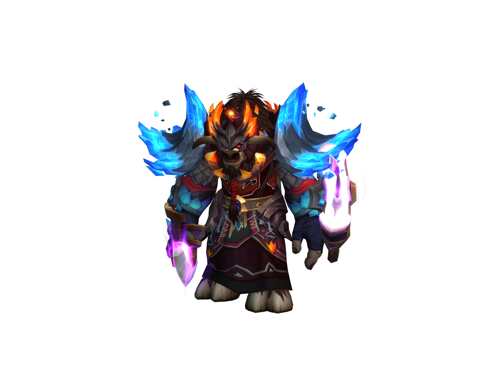 Патагон 3D character render