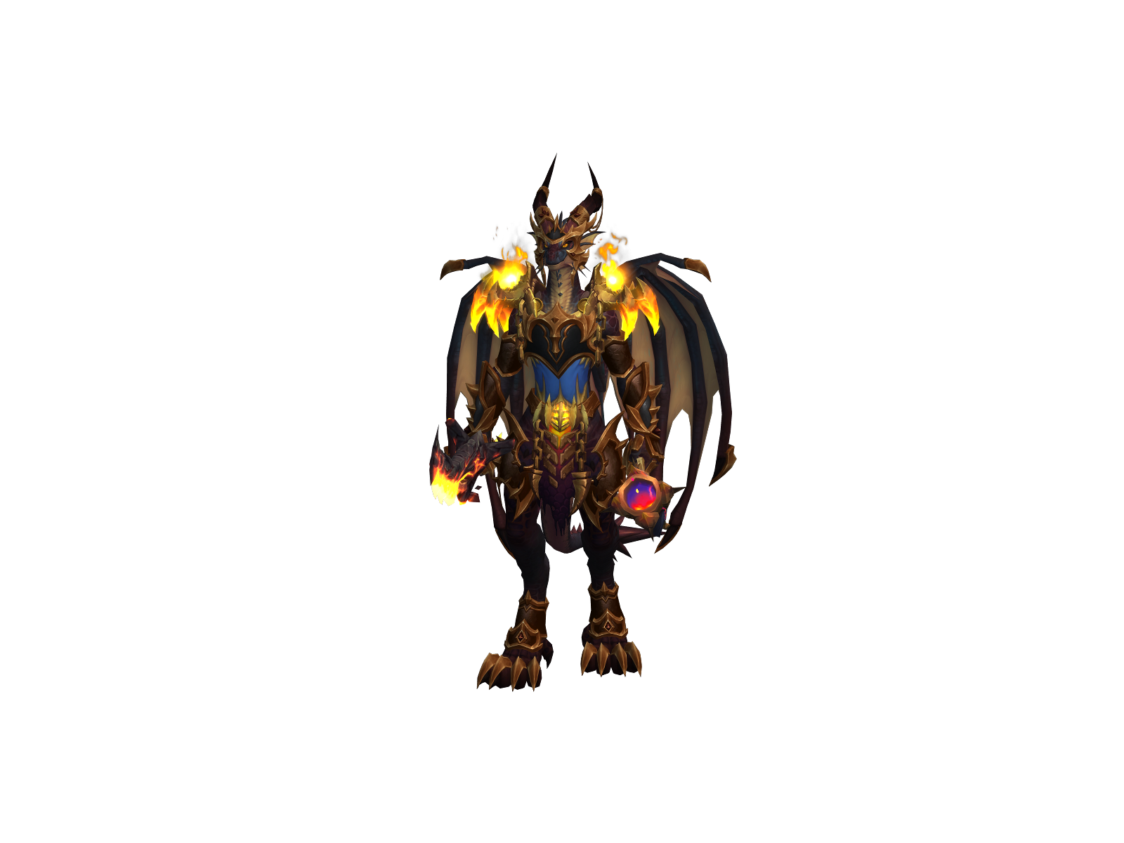 Дракарион 3D character render