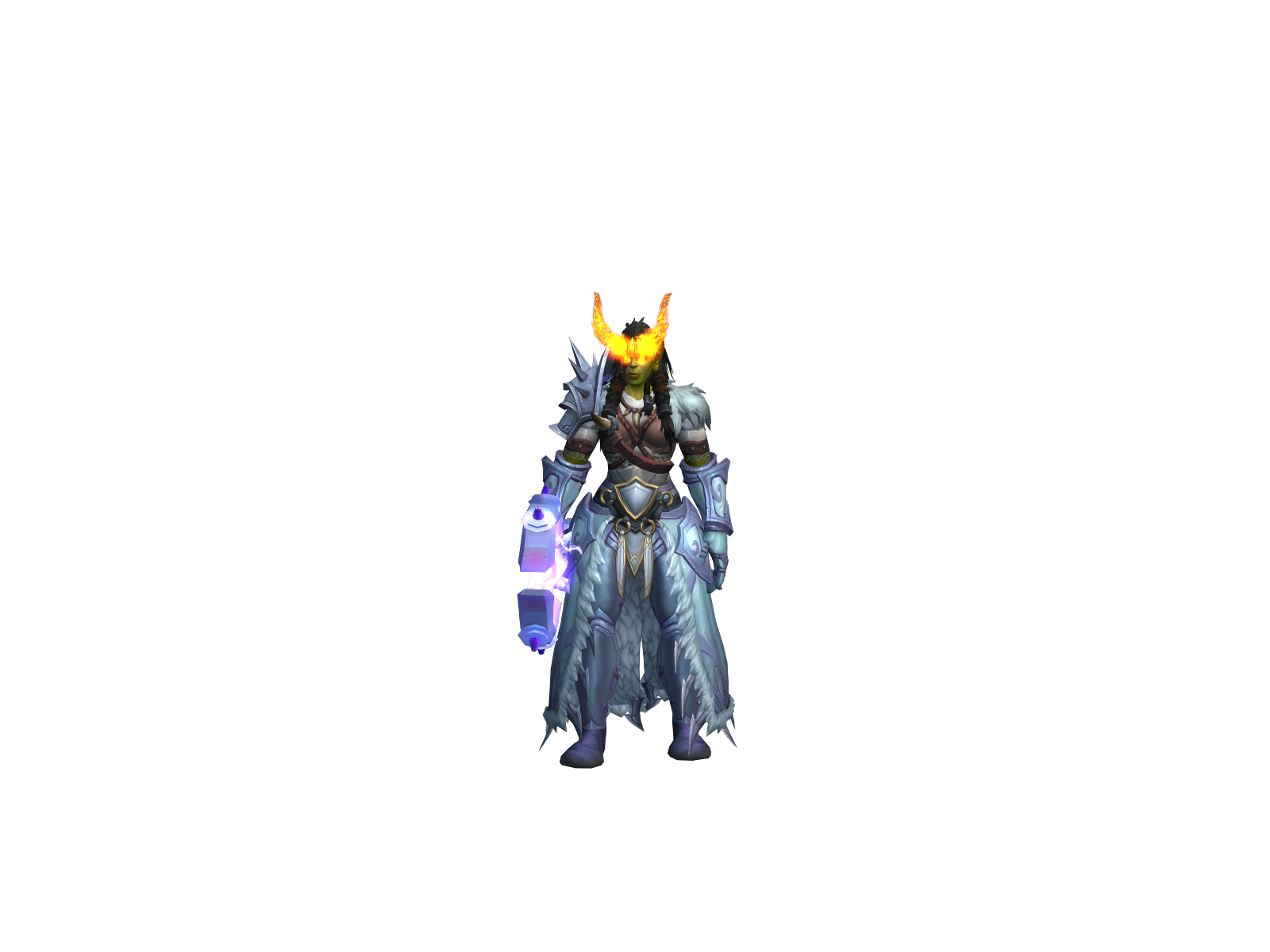 Ворзах 3D character render