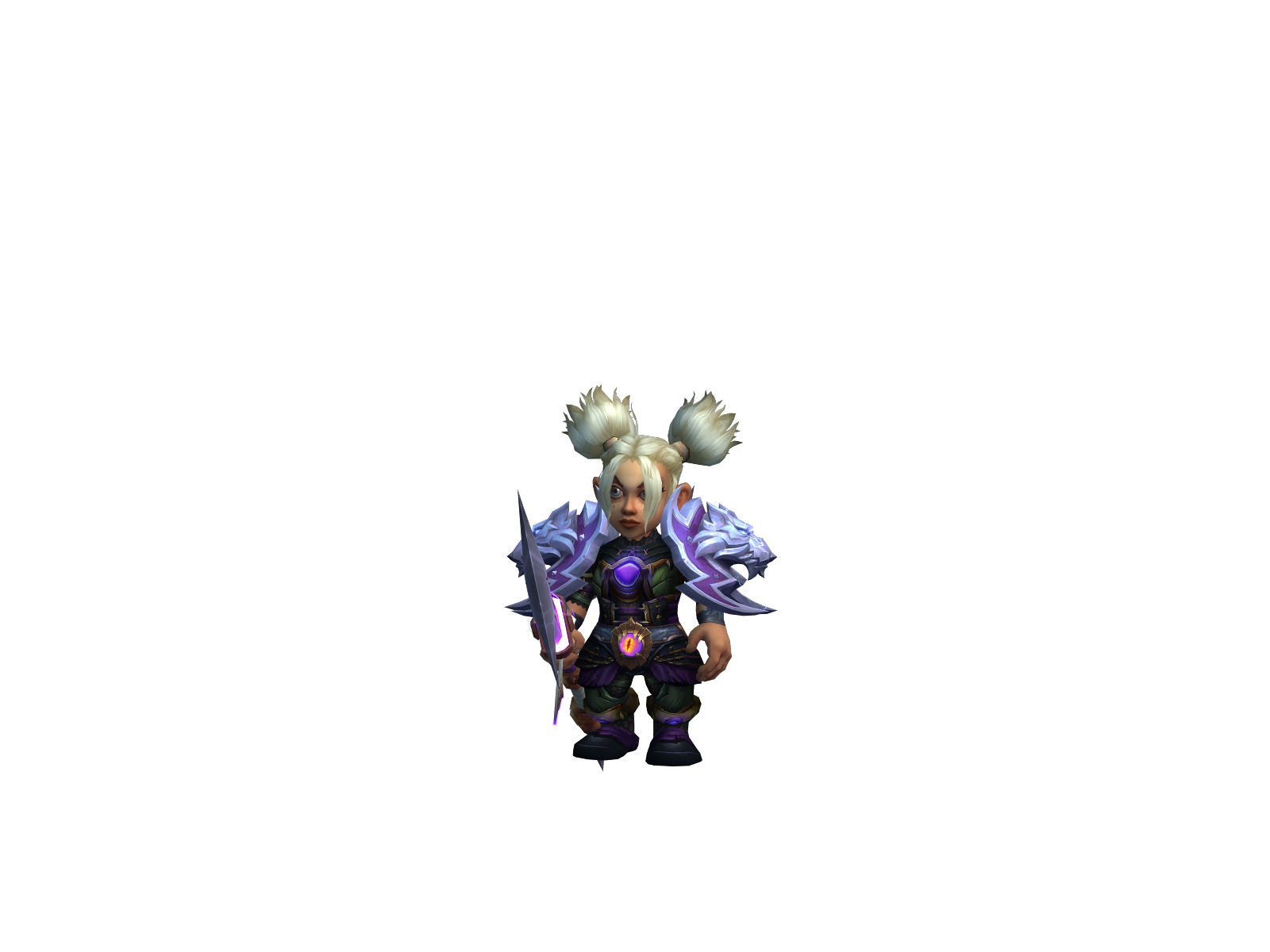 Ярнаса 3D character render
