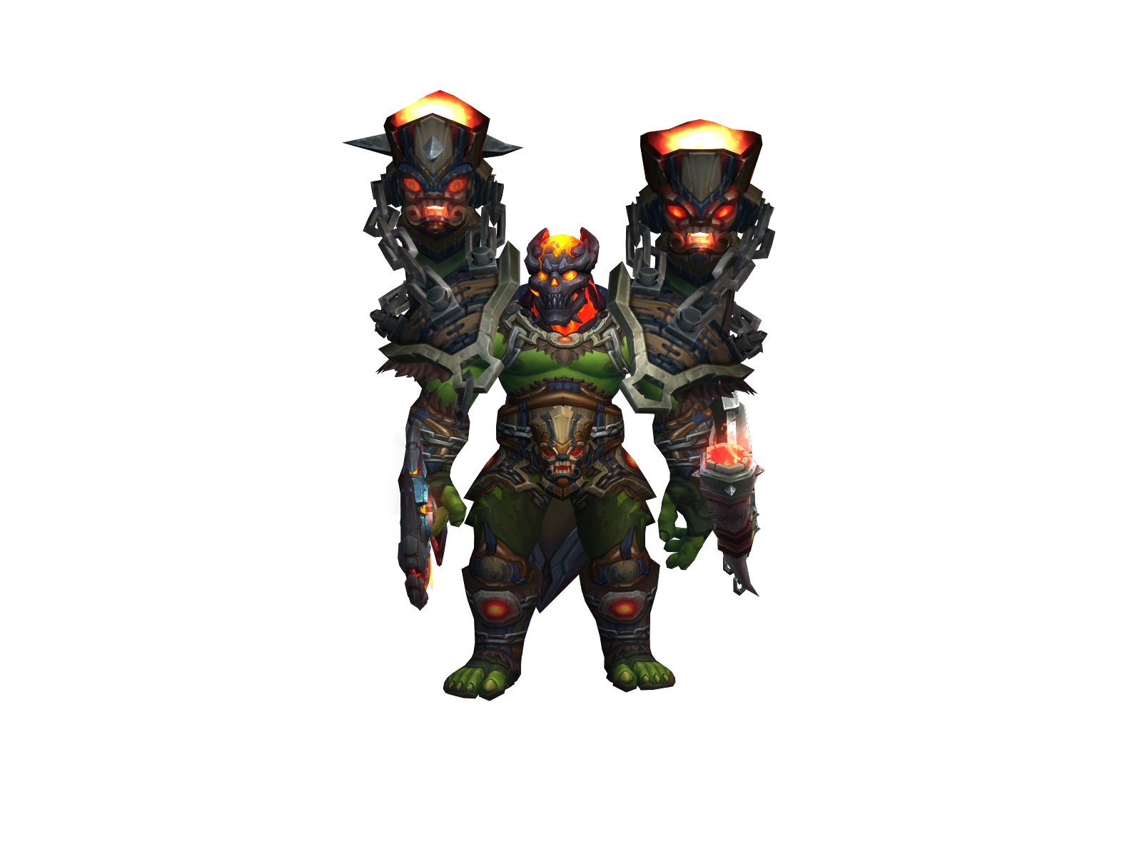 Дорэг 3D character render