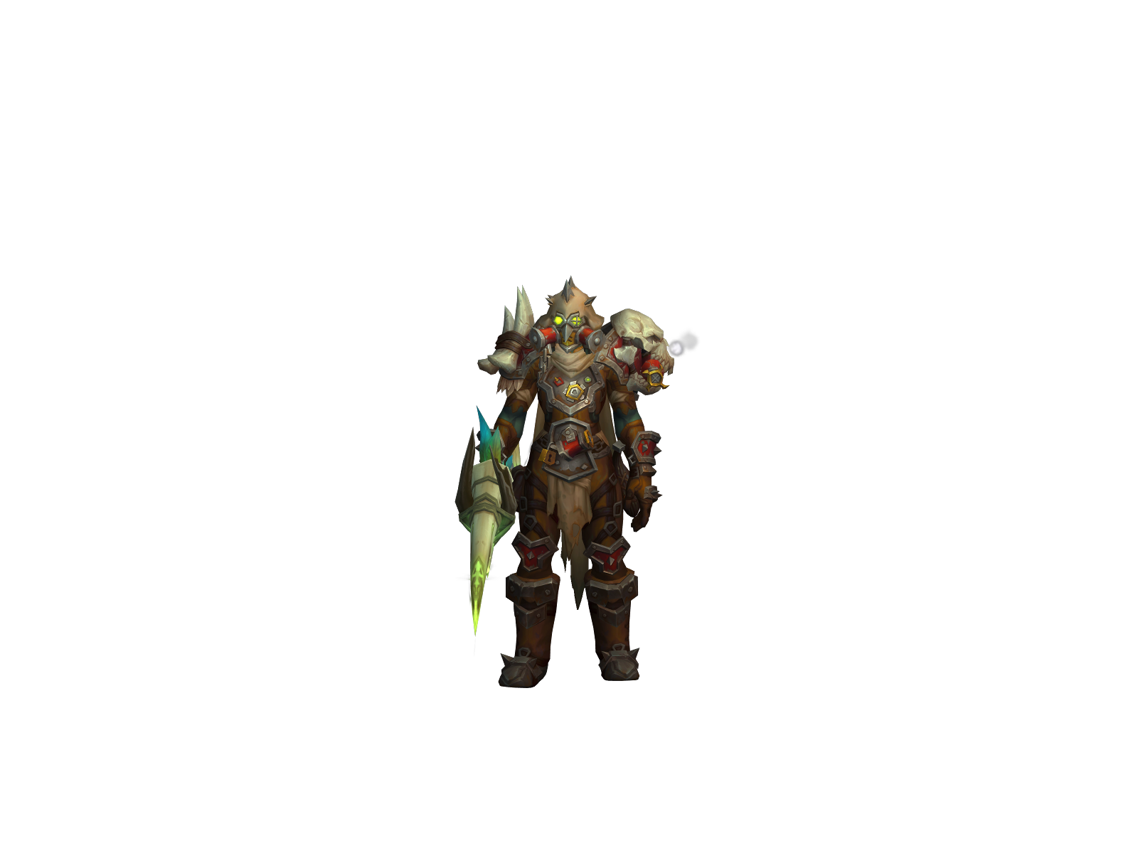 Аурус 3D character render