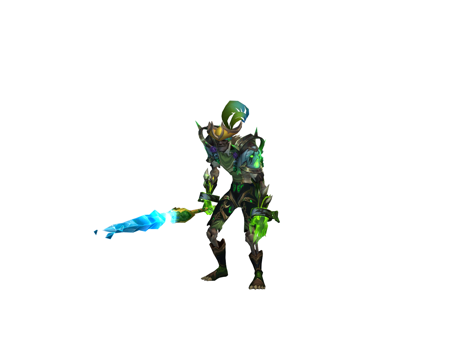 Грикмалака 3D character render
