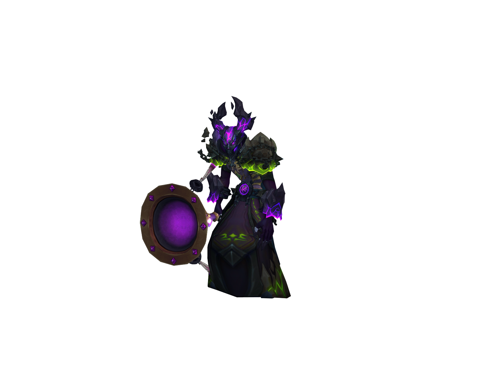 Сорбиру 3D character render