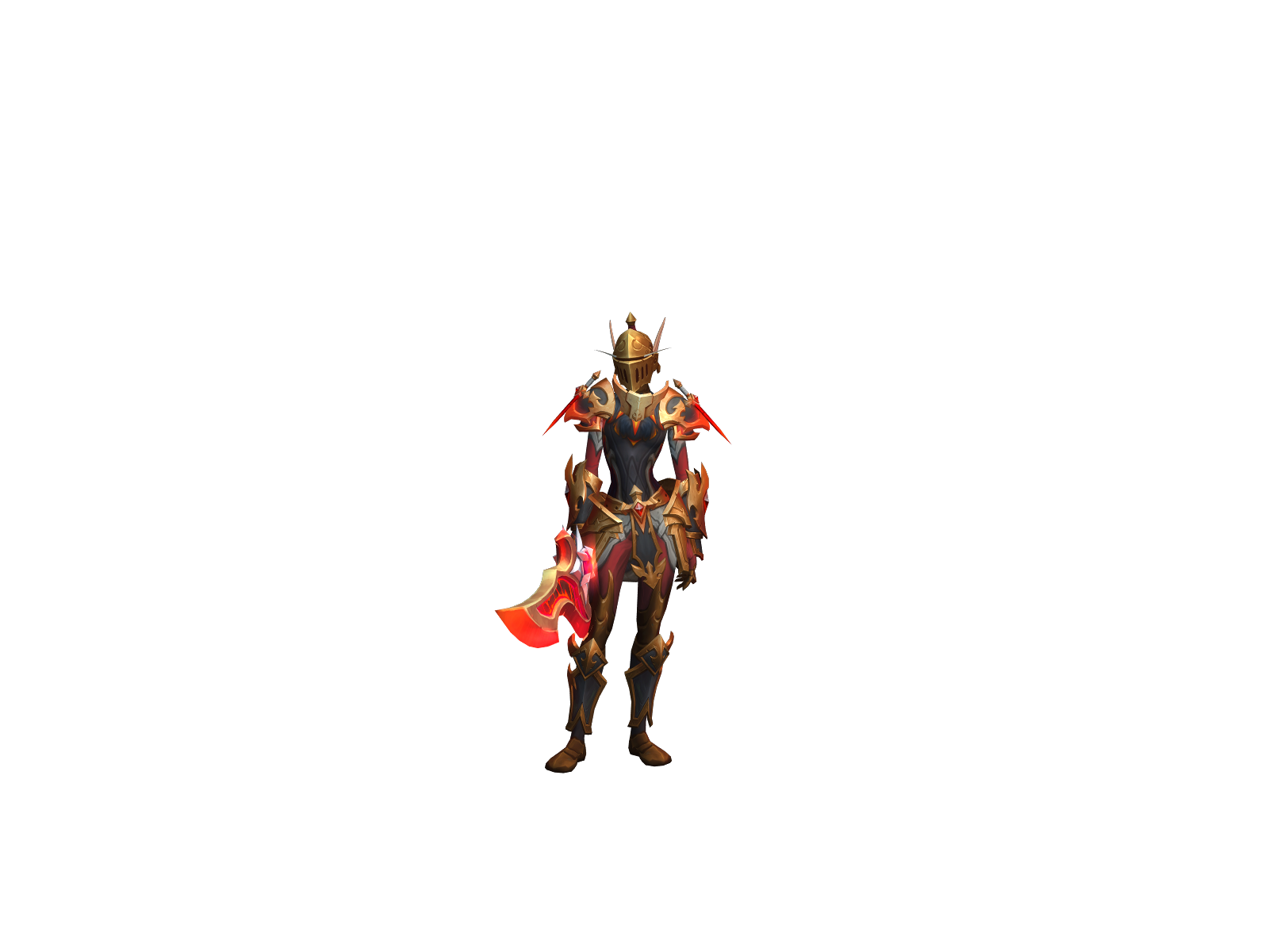 Соулерт 3D character render