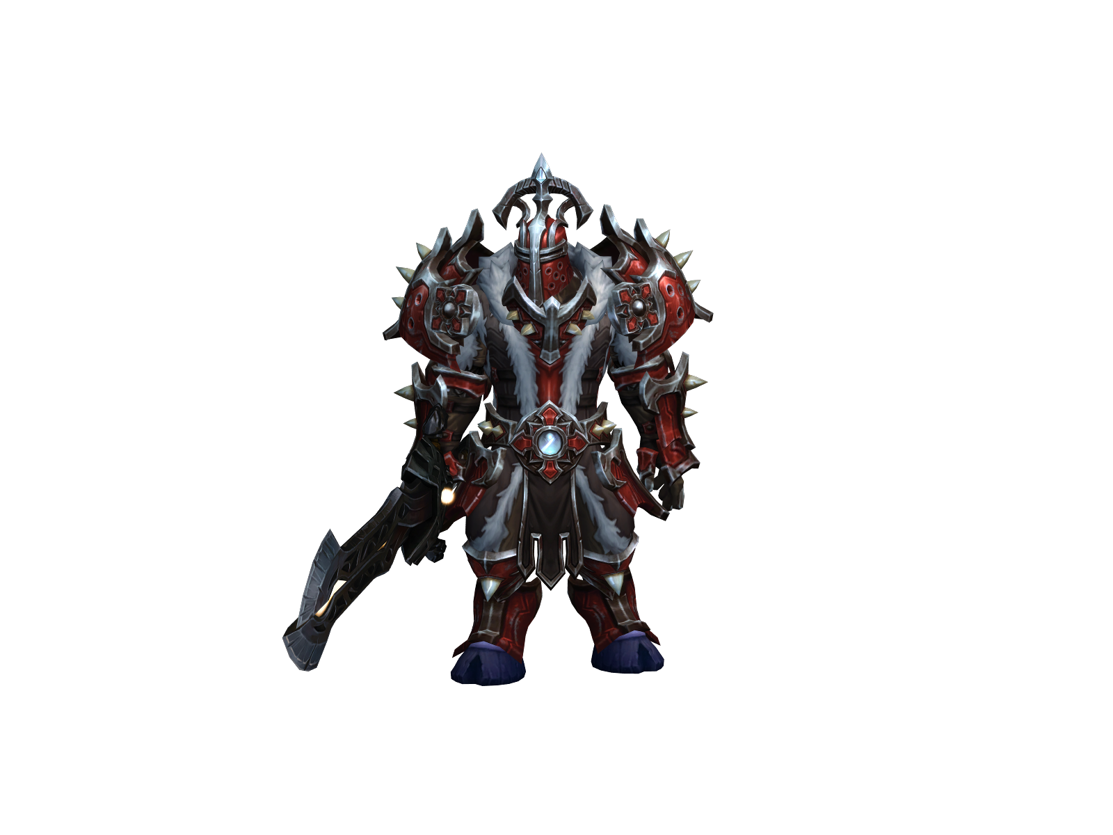 Часовой 3D character render