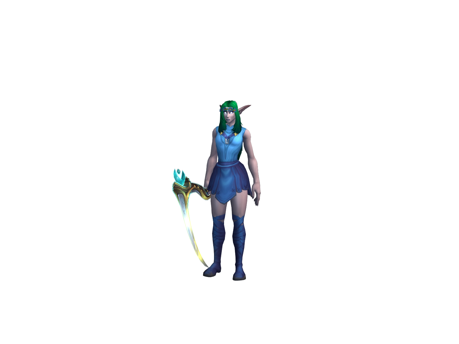 Добраякошка 3D character render
