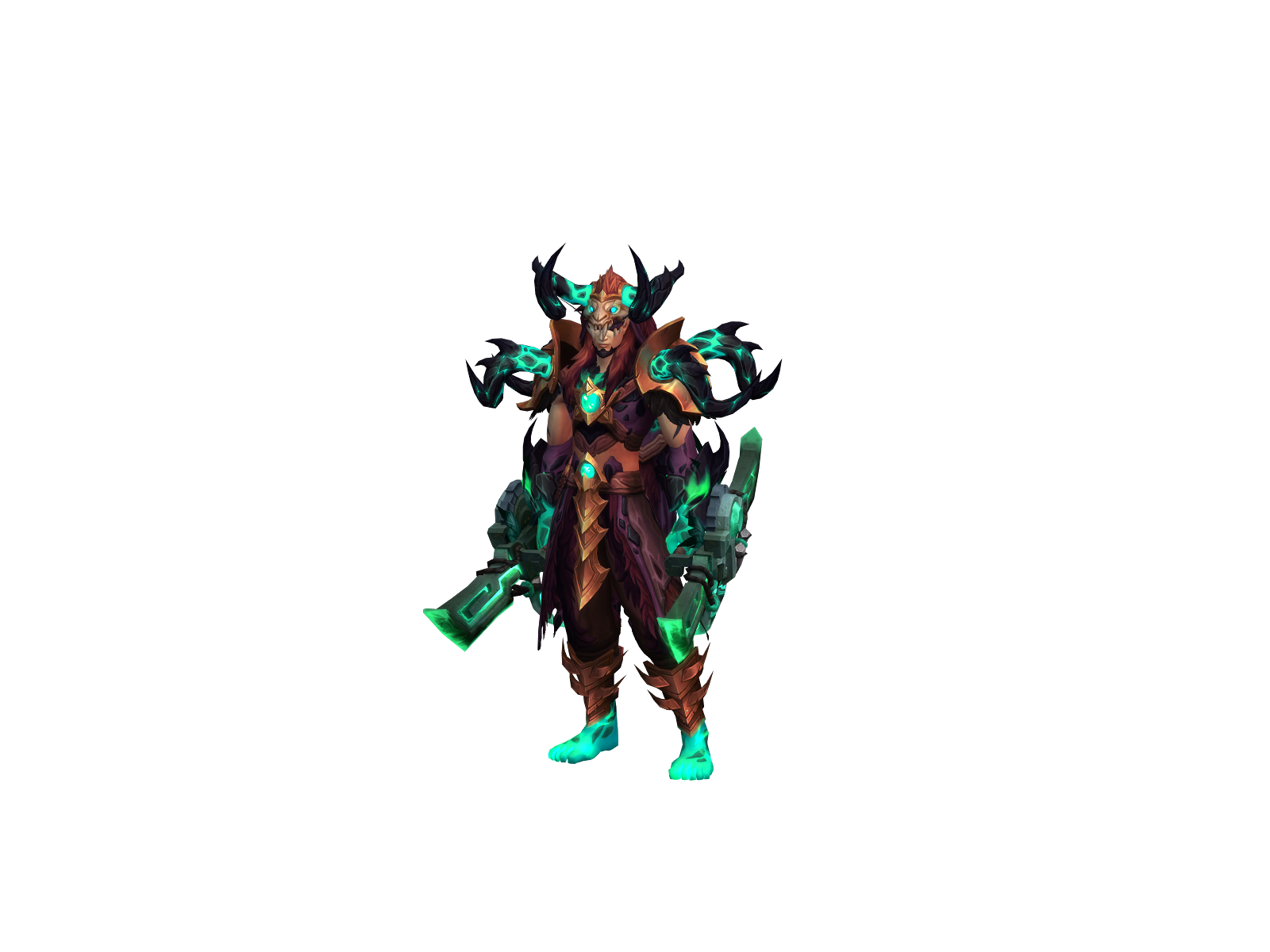 Шато 3D character render