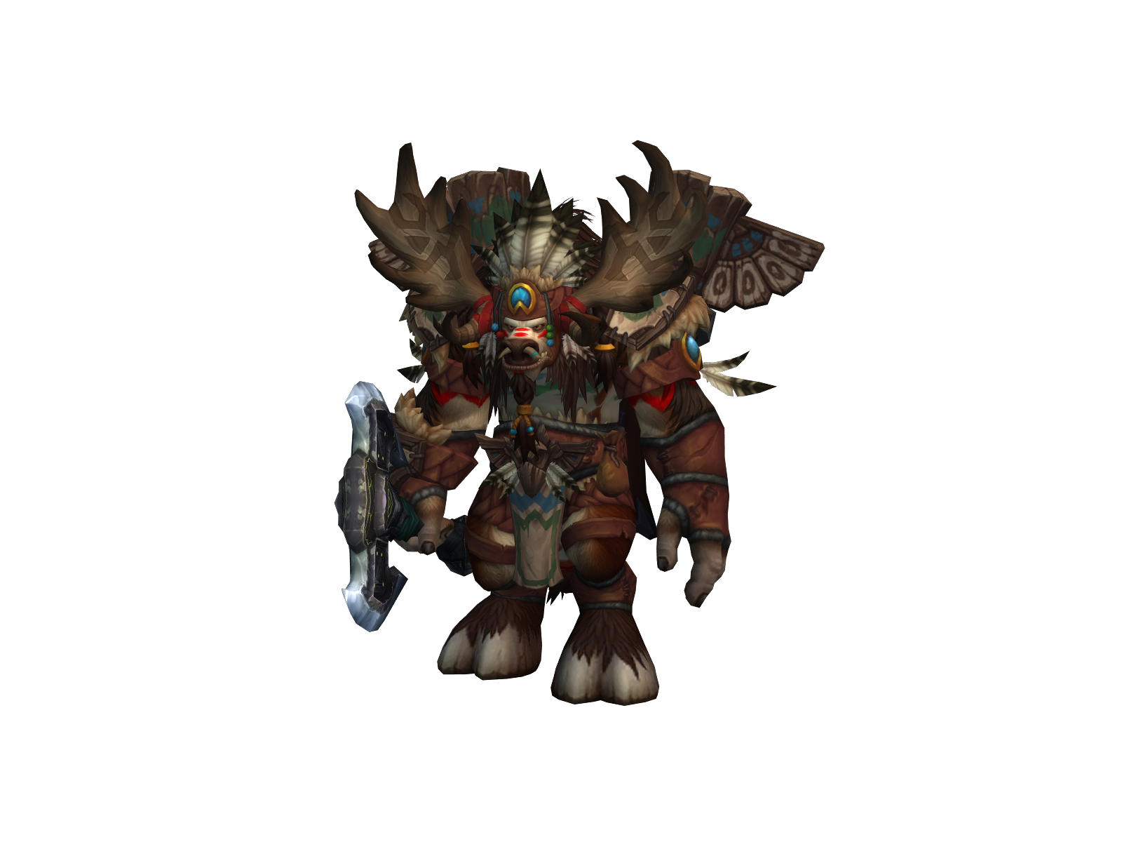 Ругнар 3D character render