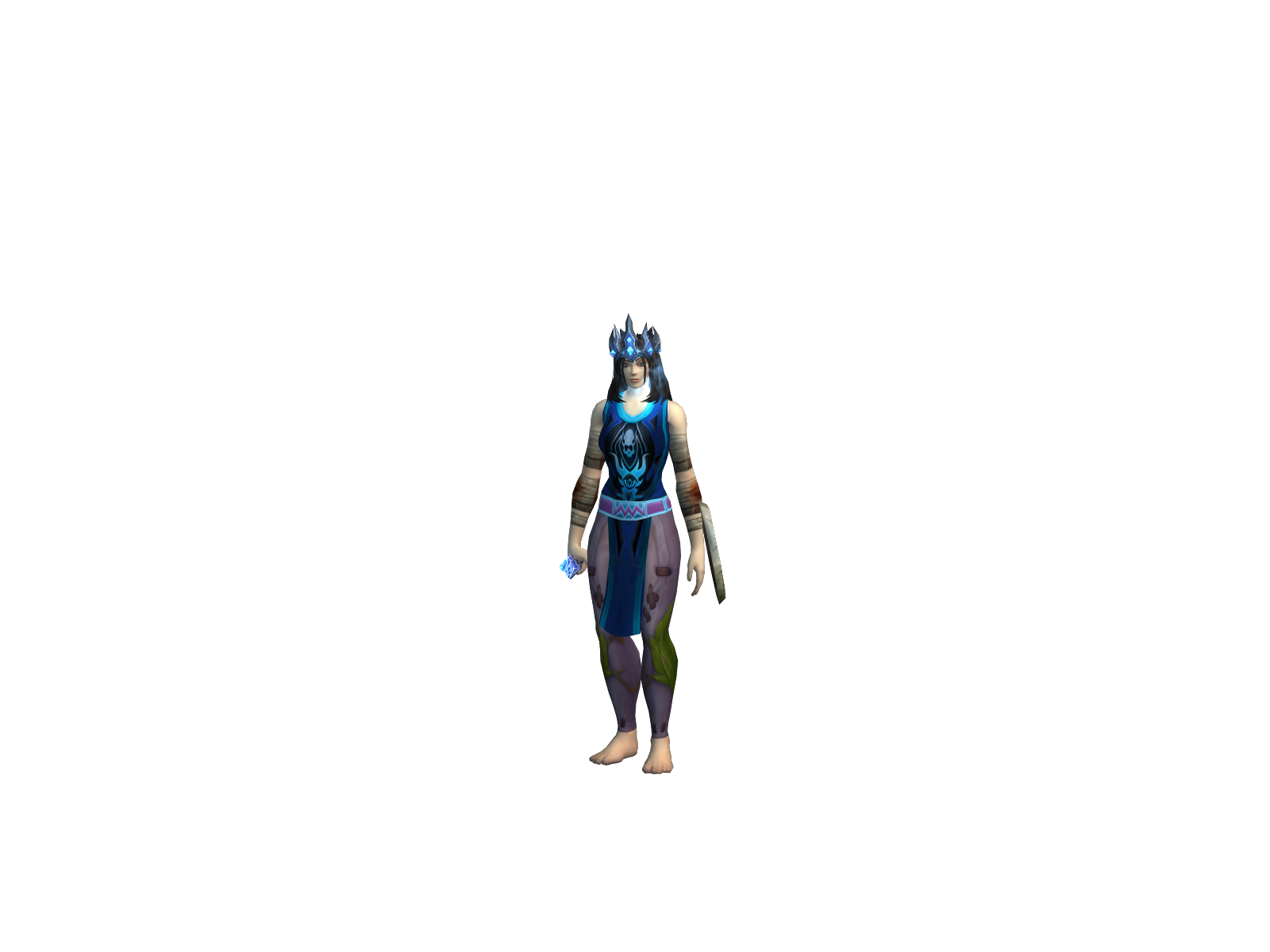 Фармкрипов 3D character render
