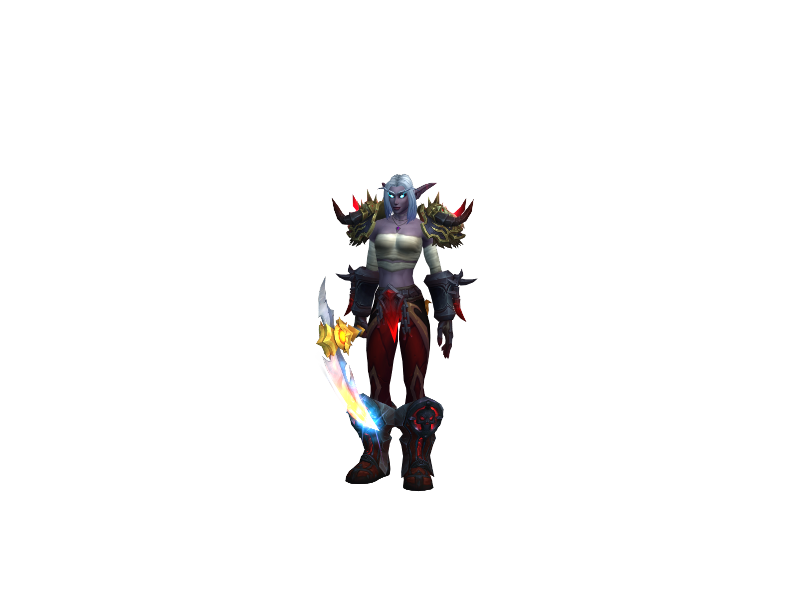 Моливия 3D character render