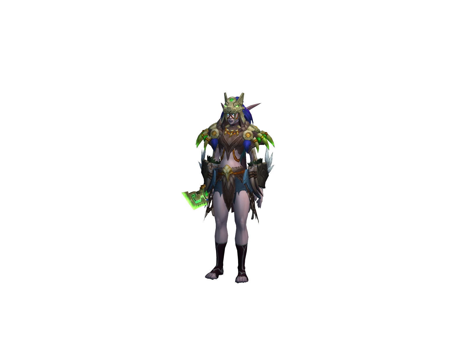 Вилрейт 3D character render