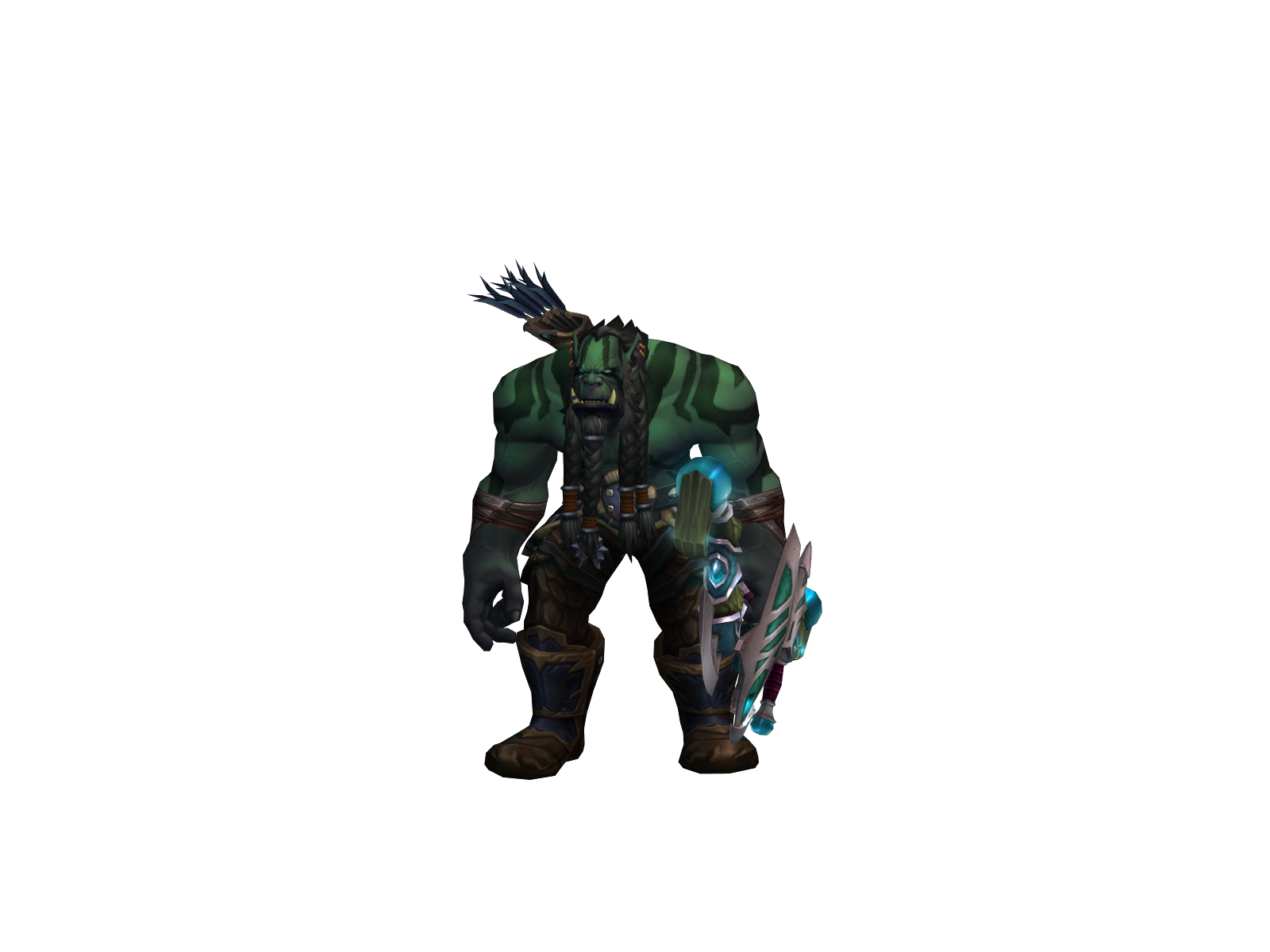 Лонш 3D character render