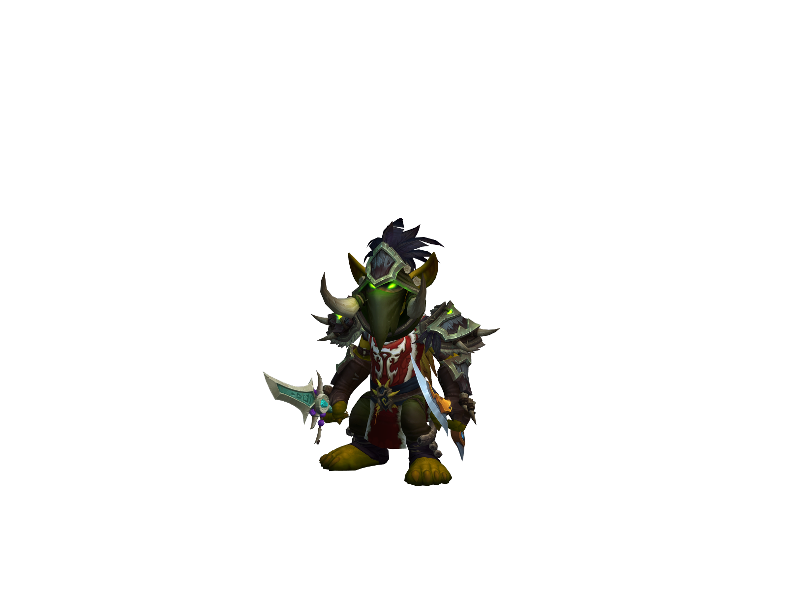 Мразъка 3D character render