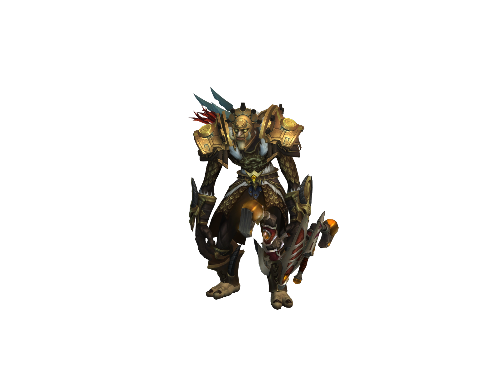 Thornclaw 3D character render