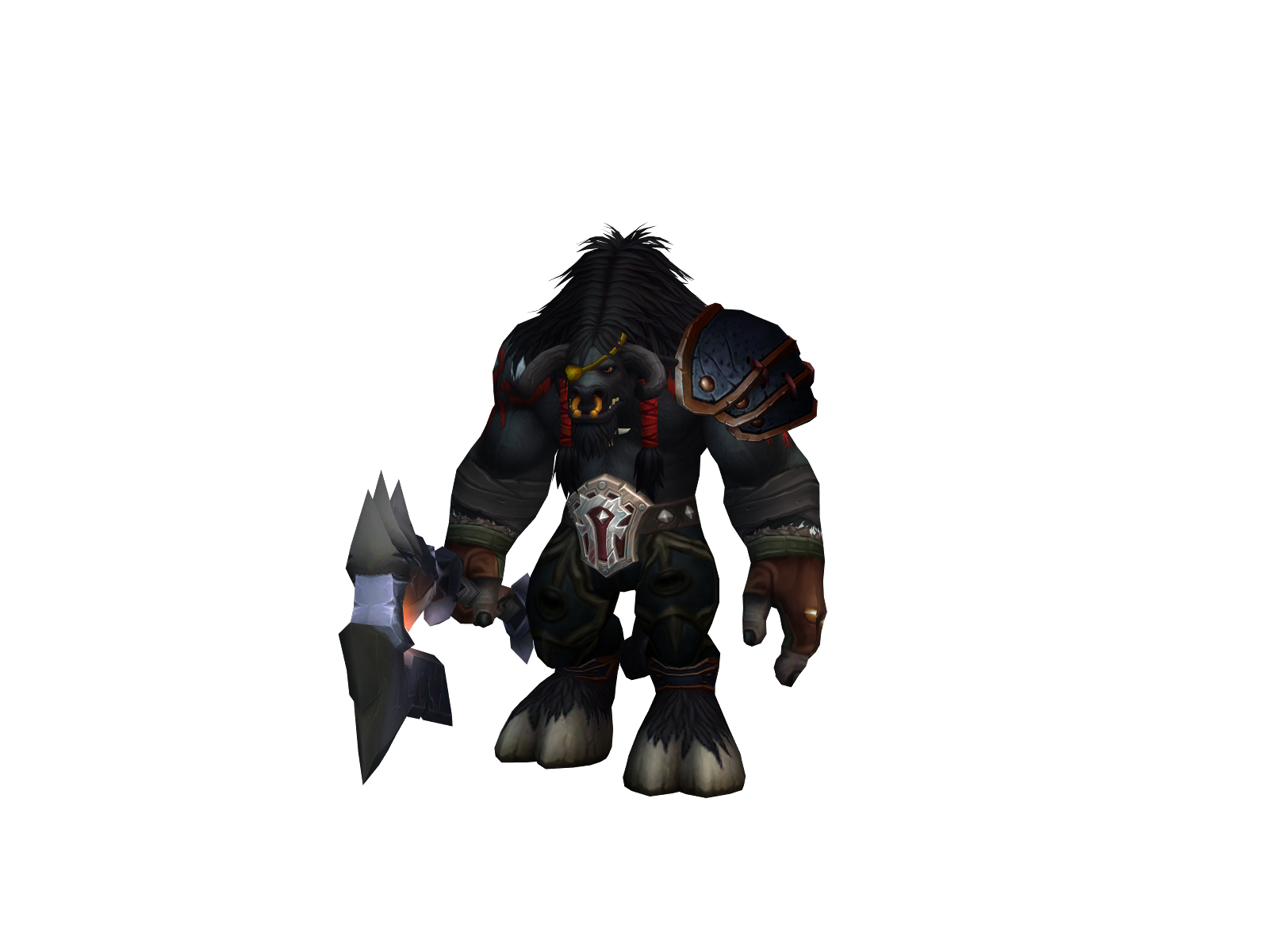 Robinhoof 3D character render