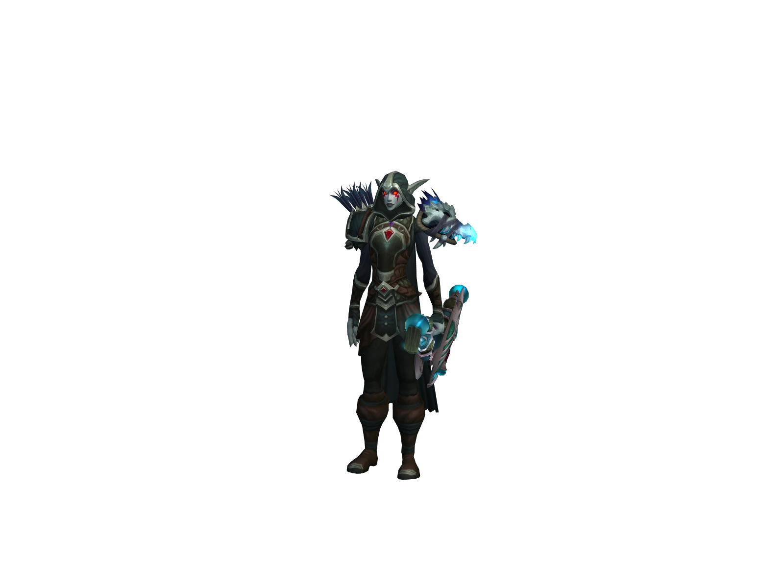Aeo 3D character render