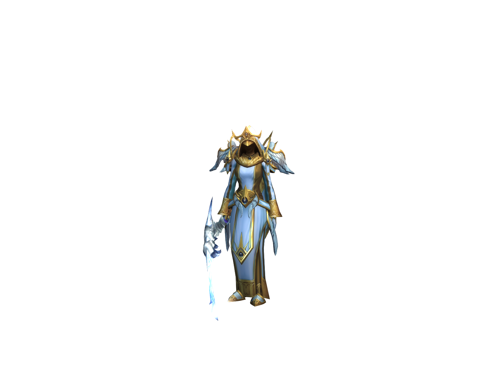 Prïést 3D character render