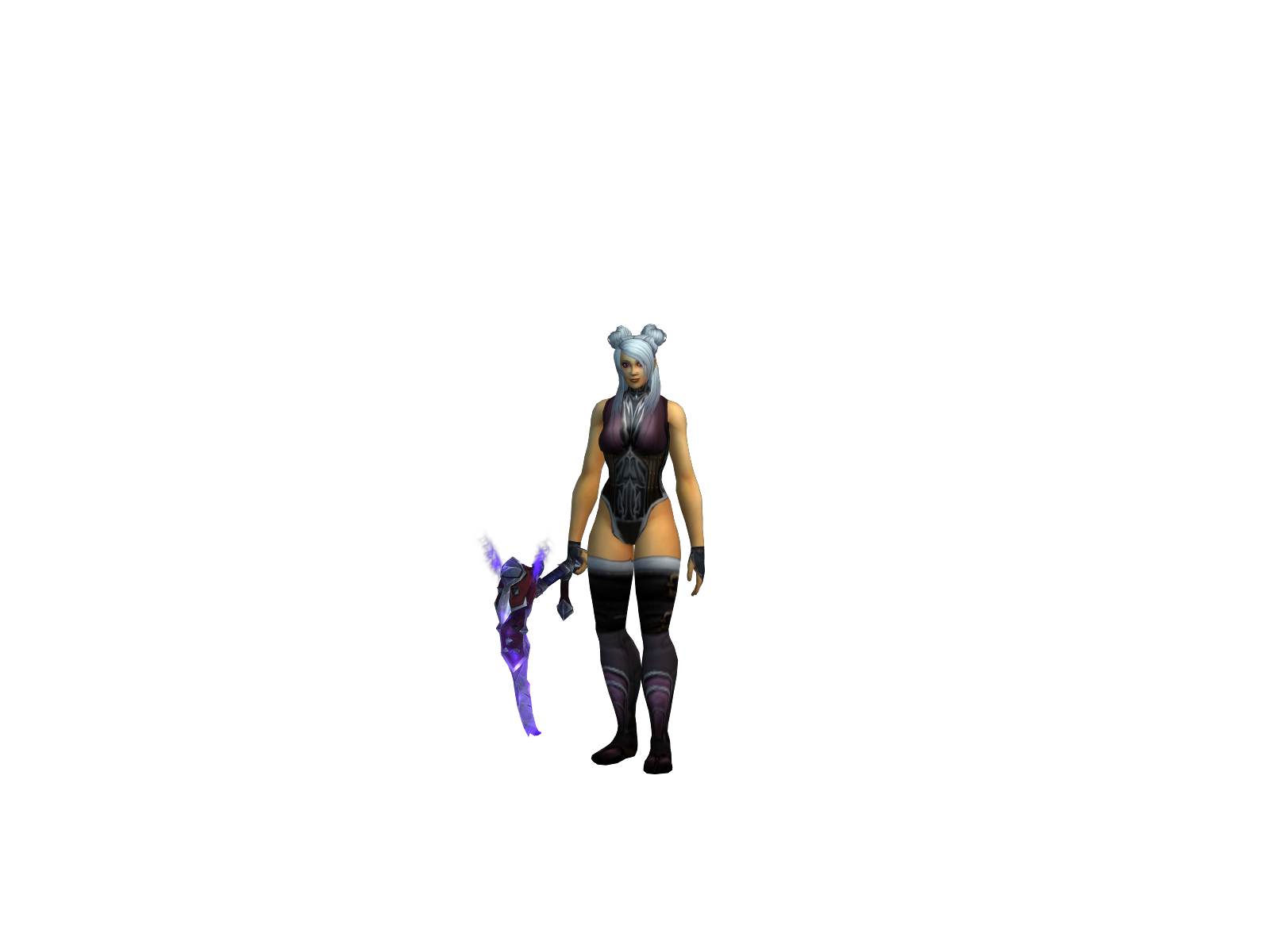 Inflikted 3D character render