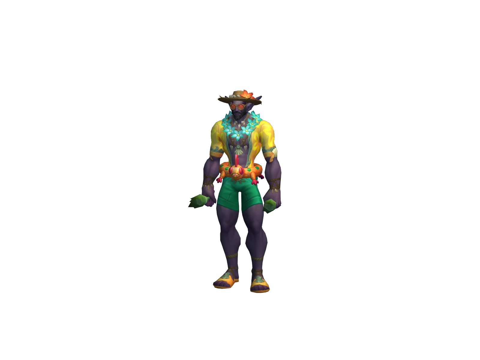 Noxious 3D character render