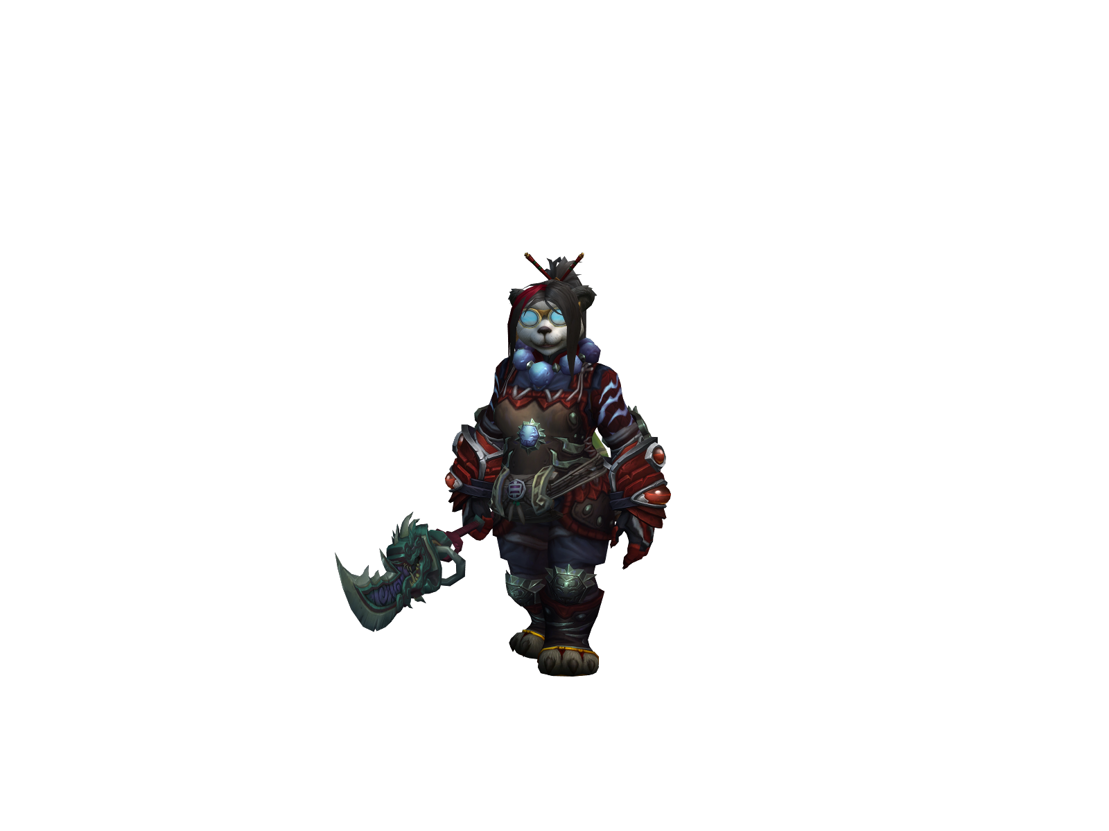Zhylan 3D character render