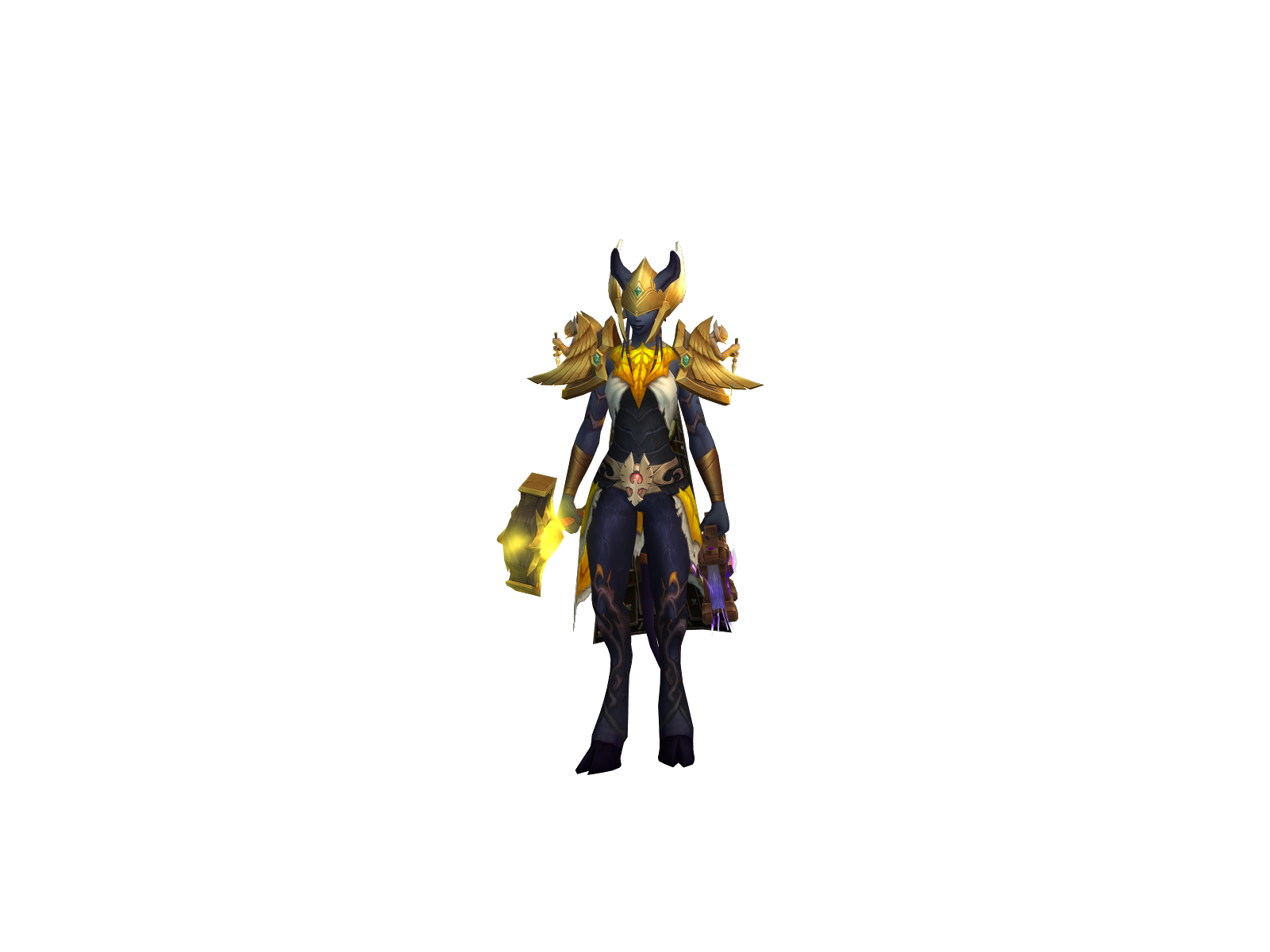 Løki 3D character render
