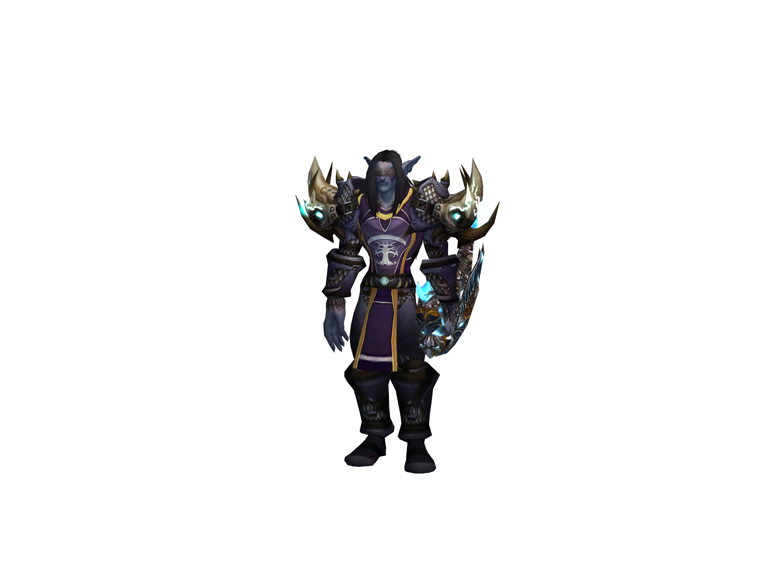 Mørket 3D character render