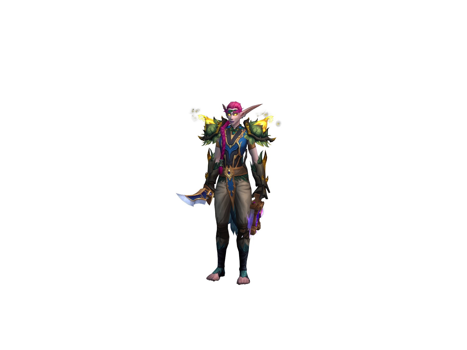 Bonita 3D character render