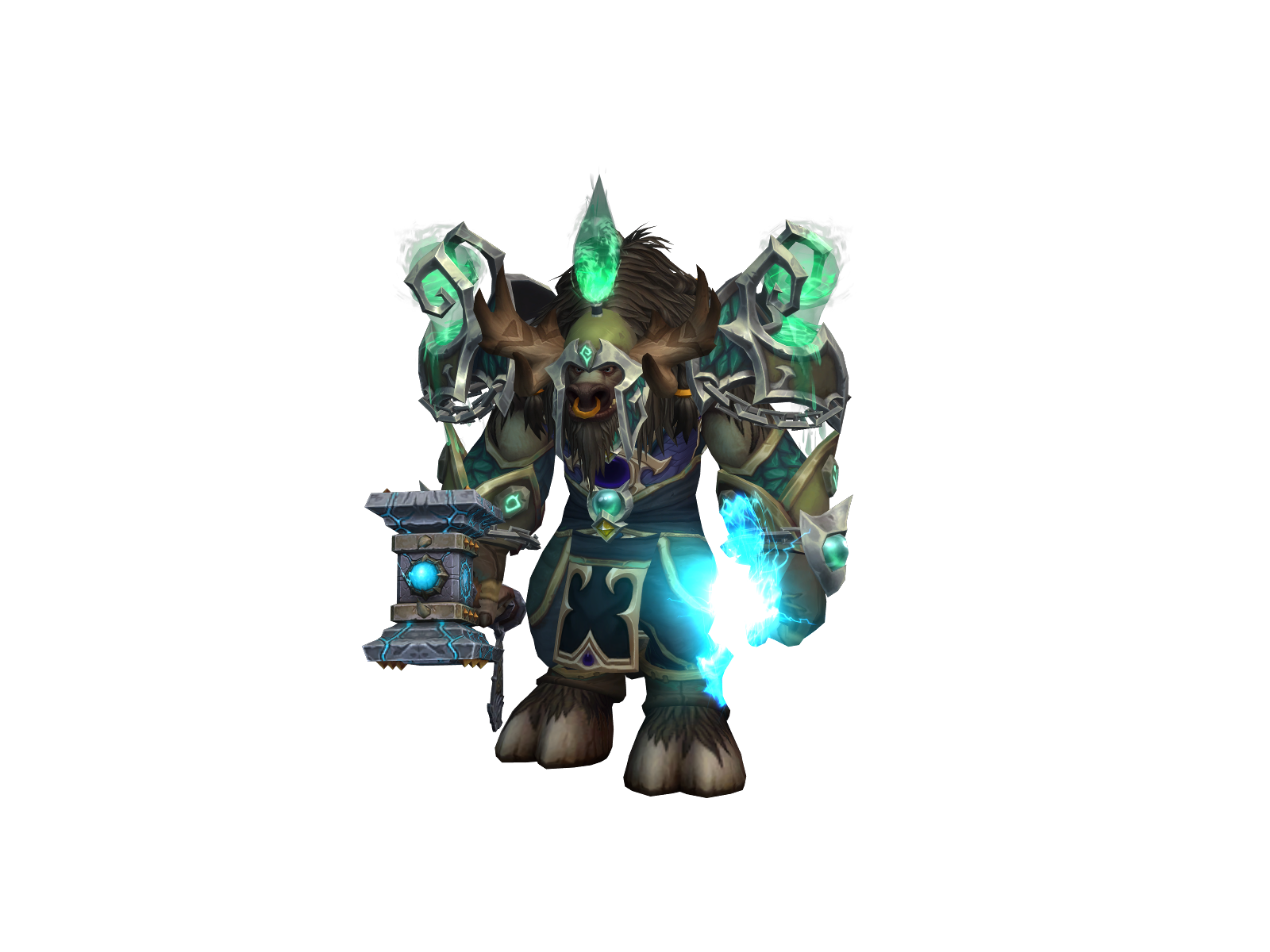 Disturbed 3D character render