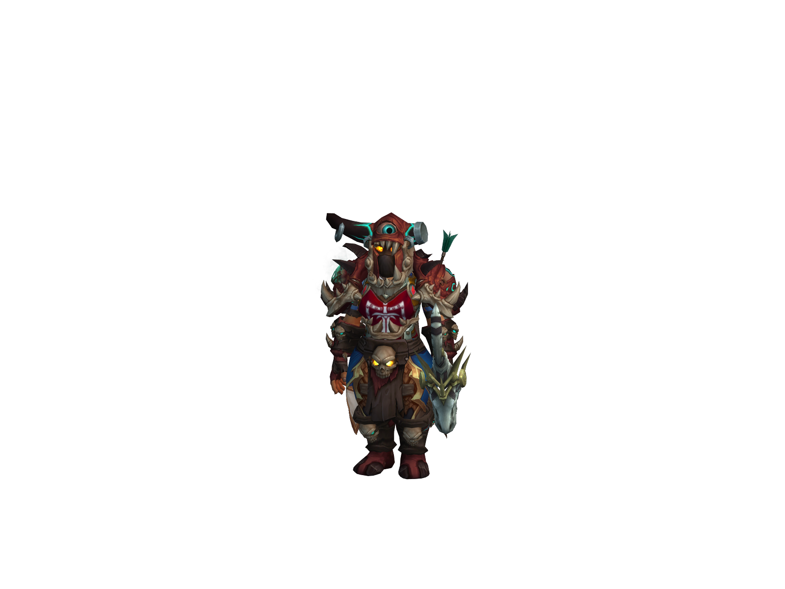 Rømpælukt 3D character render
