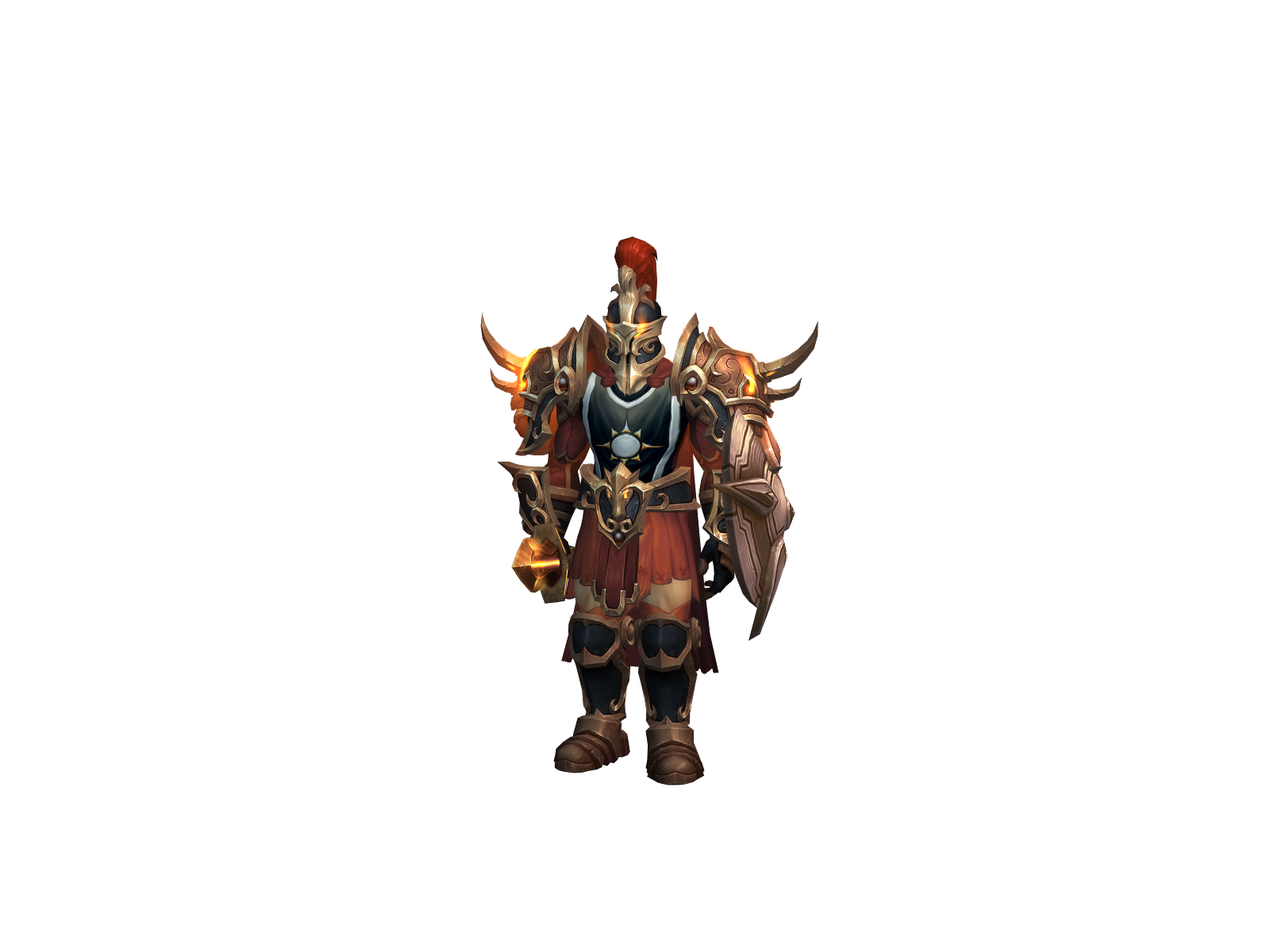 Ljósfari 3D character render