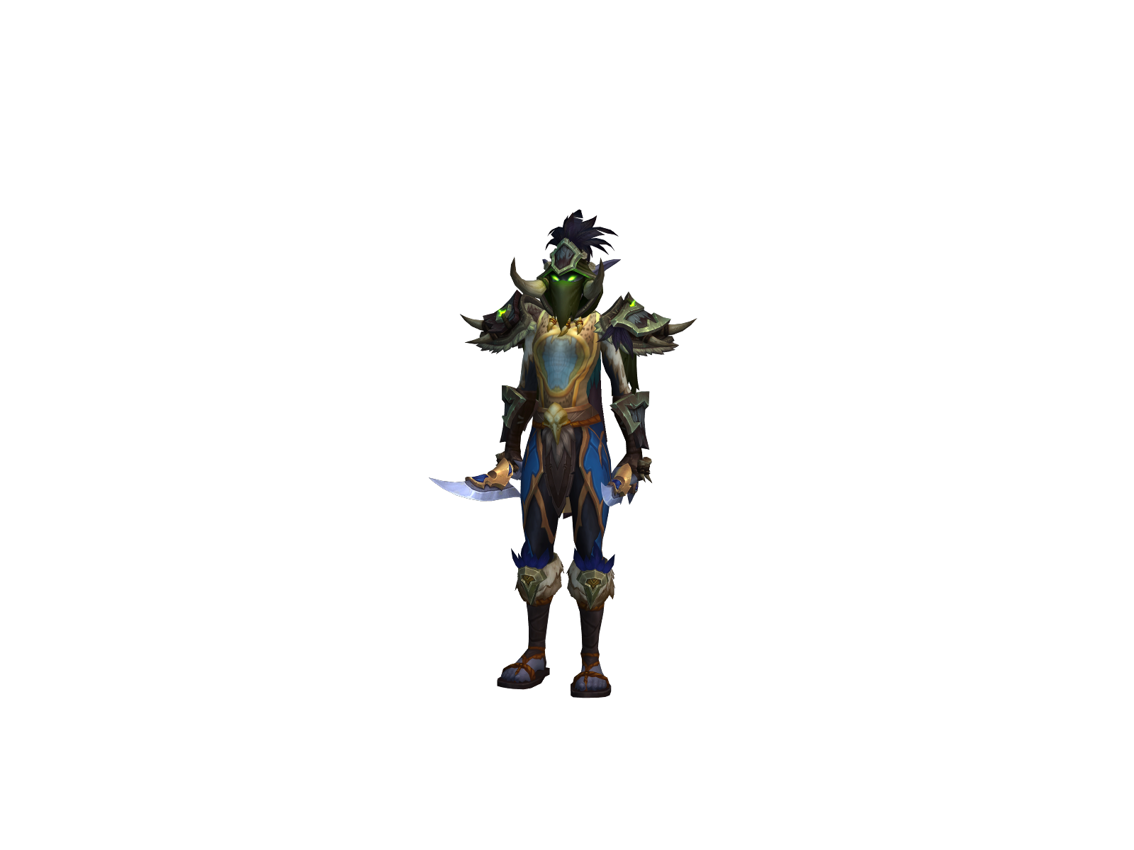 Azriela 3D character render