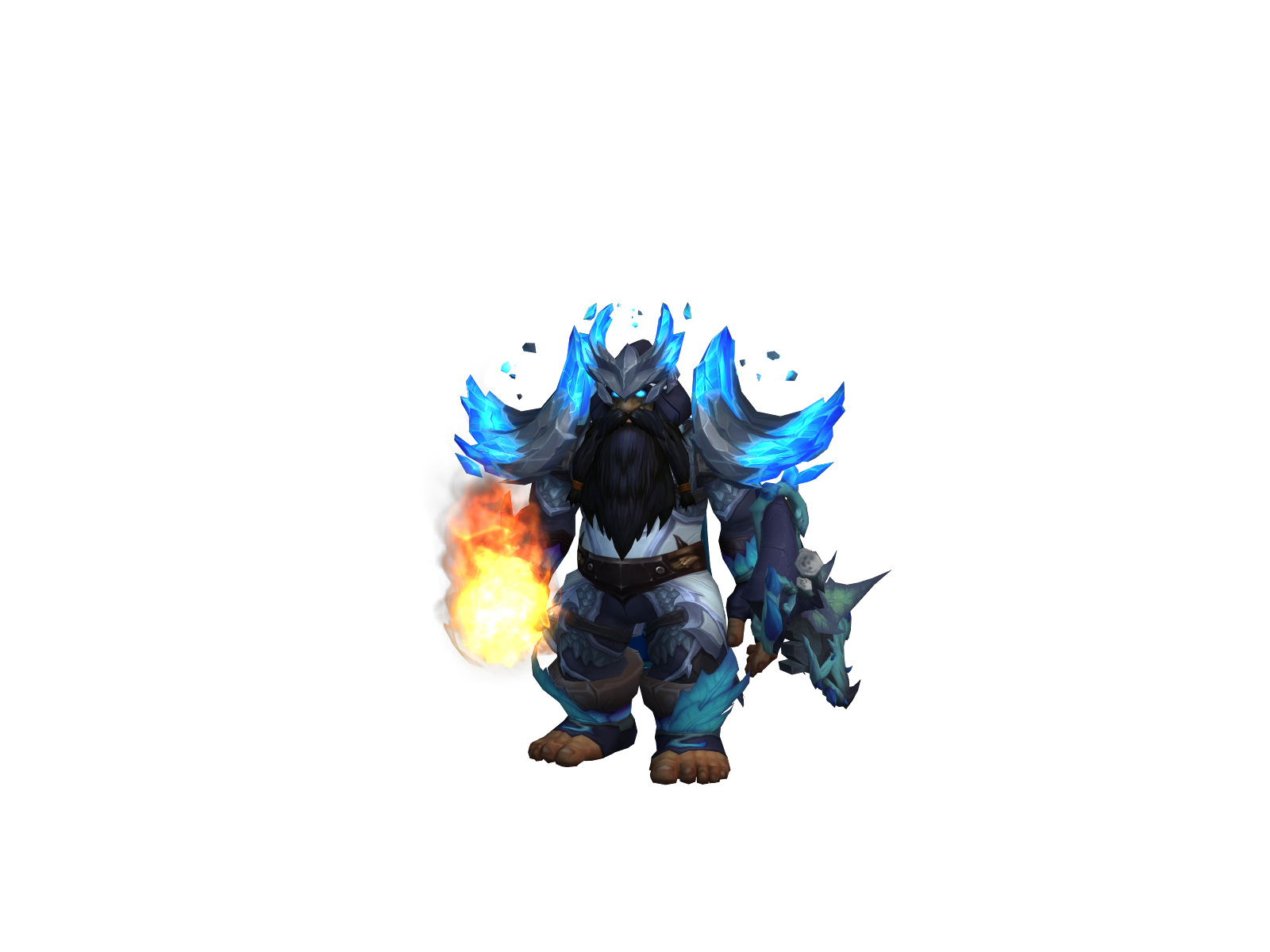 Kimbó 3D character render