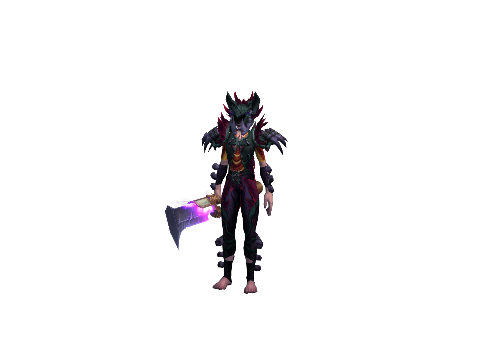 Taylorshifts 3D character render